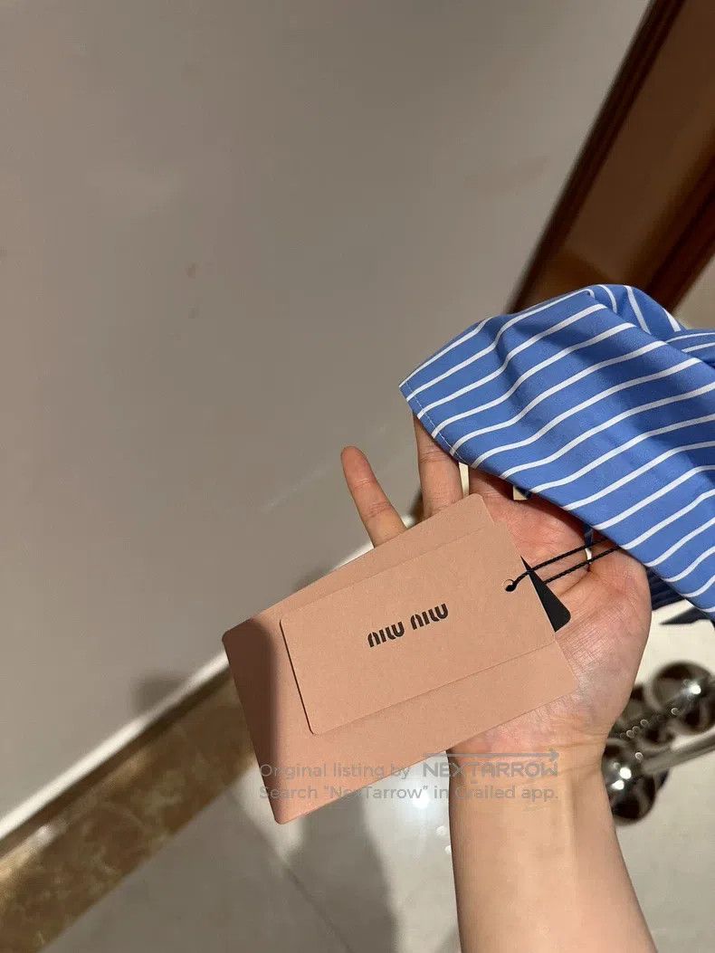 Miu Miu Miu Miu 40 shirt Size L / US 10 / IT 46 - 8 Thumbnail