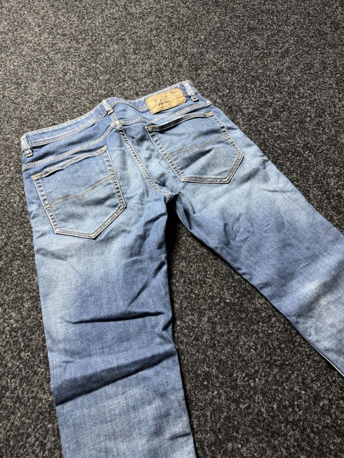 Diesel 00s Y2K Luxury Diesel Thavar-XP Slim Tapered Jeans Y2K Denim Size US 30 / EU 46 - 13 Thumbnail