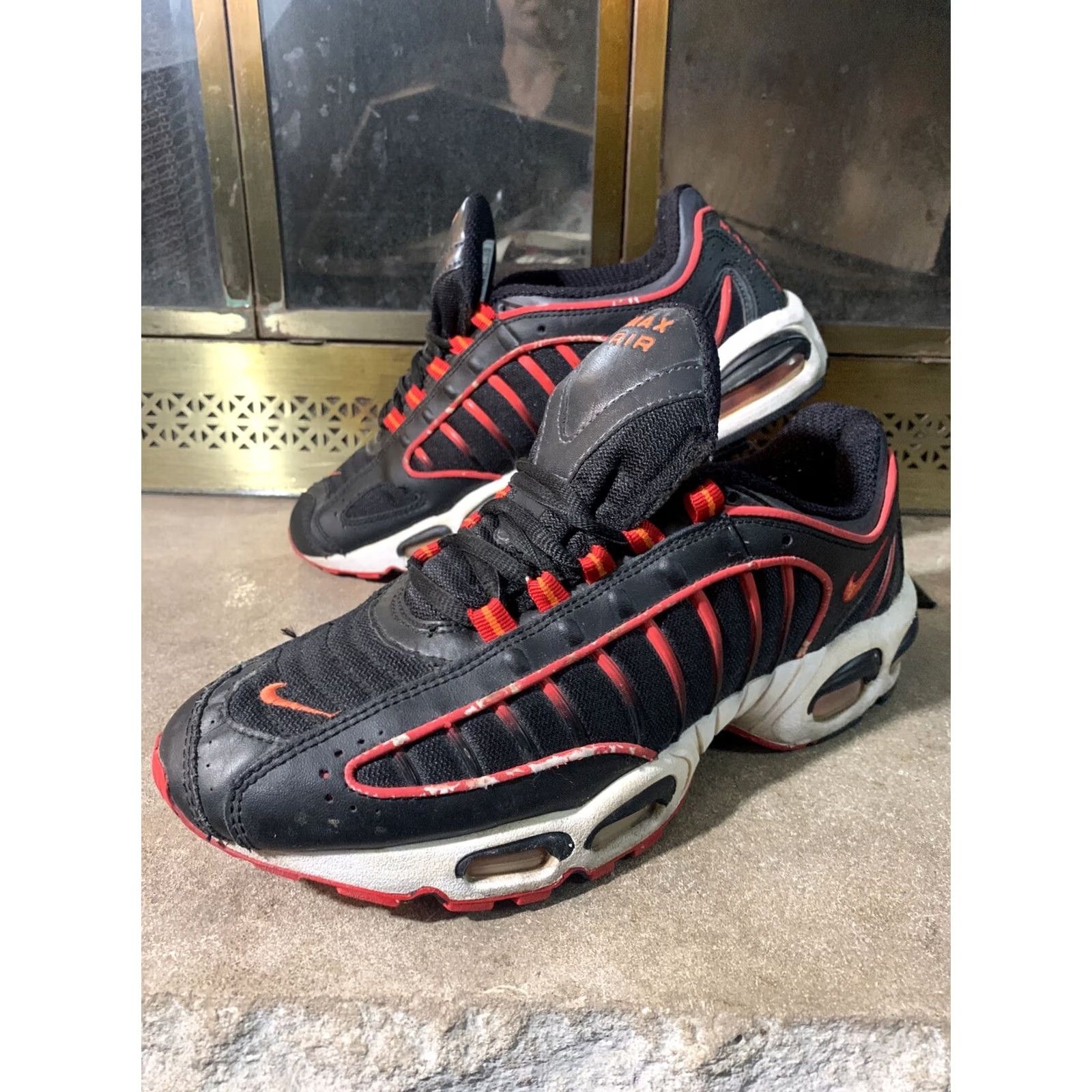 Nike Nike Air Max Tailwind IV 4 Black Red White 2007 Mens Size 9.5 Rare 309306-081 Sneakers Size US 10 / EU 43 - 3 Thumbnail