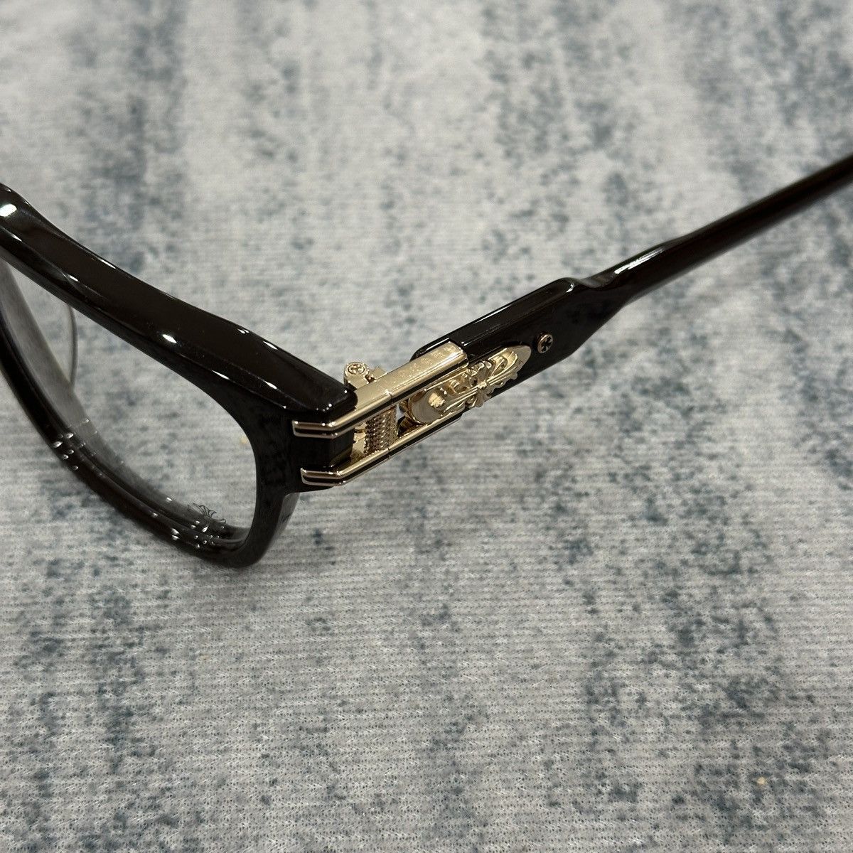 Chrome Hearts CHROME HEARTS BULGE CLASSIC BROWN EYEGLASSES Size ONE SIZE - 5 Thumbnail