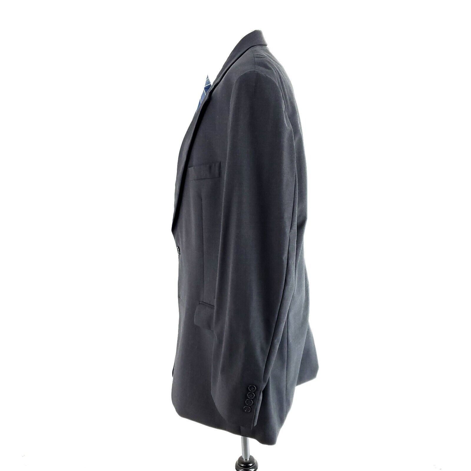 Brooks Brothers DAMAGED 346 Brooks Brothers Stretch Wool 2 Button Blazer 44L Size 44L - 5 Thumbnail