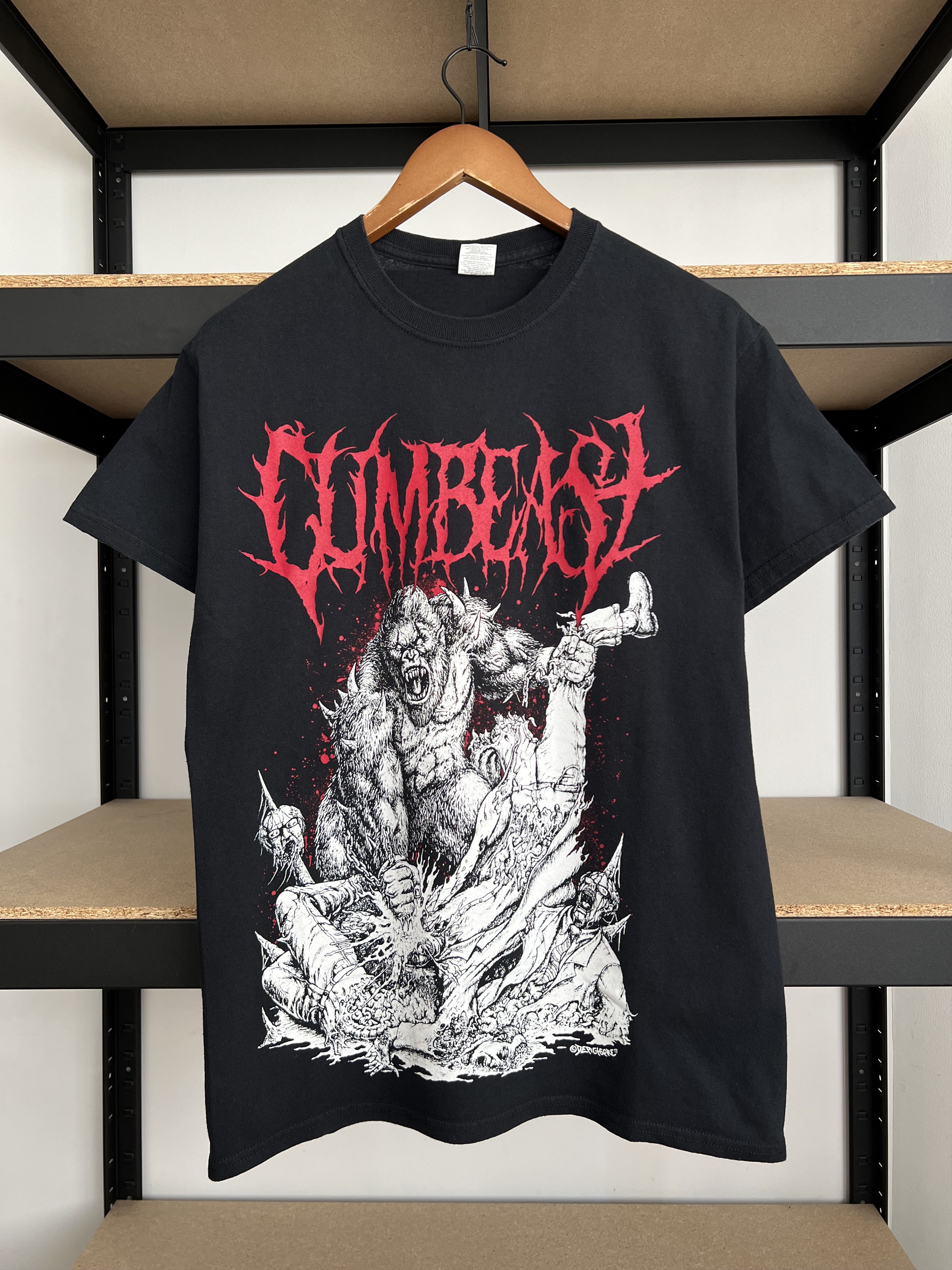 Band Tees Vintage 2000s Cumbeast Brutal Death Metal Band T-shirt Size US M / EU 48-50 / 2 - 2 Thumbnail