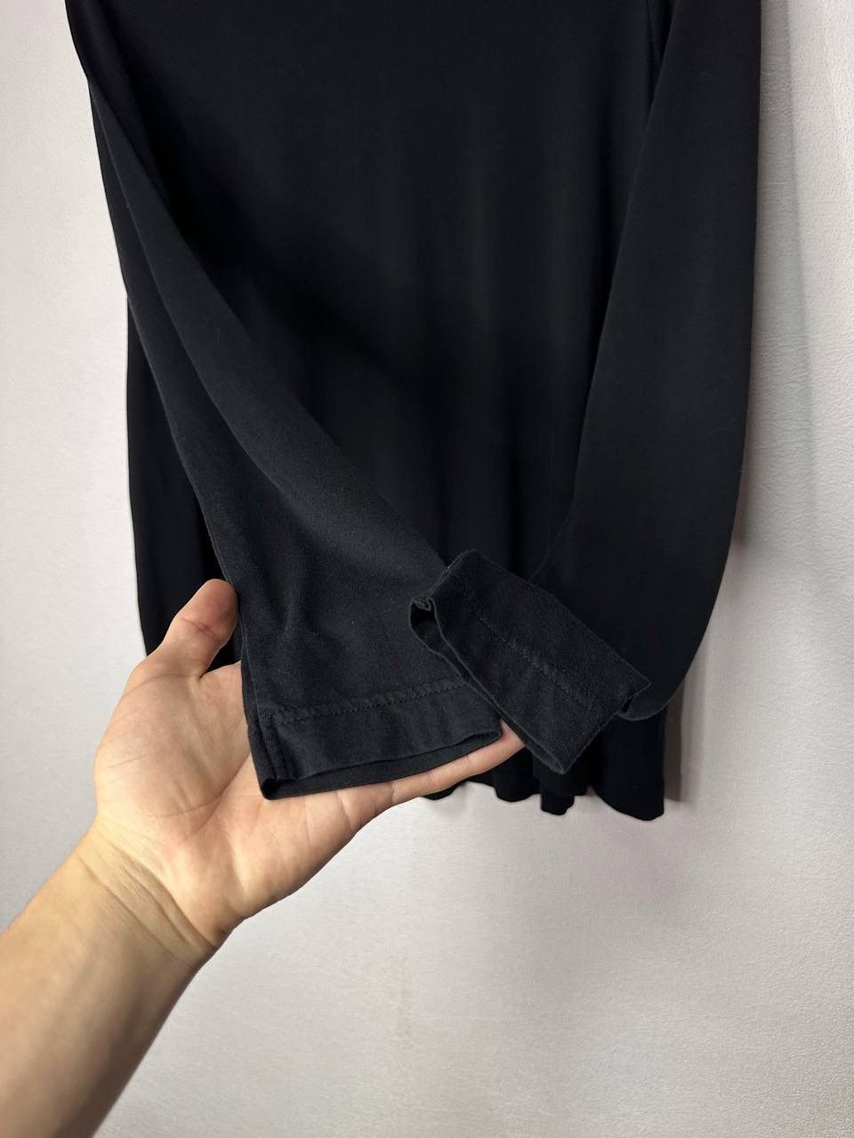 Rundholz Rundholz Black Asymmetric Long Sleeve Top Made In Portugal S Size S / US 4 / IT 40 - 4 Thumbnail