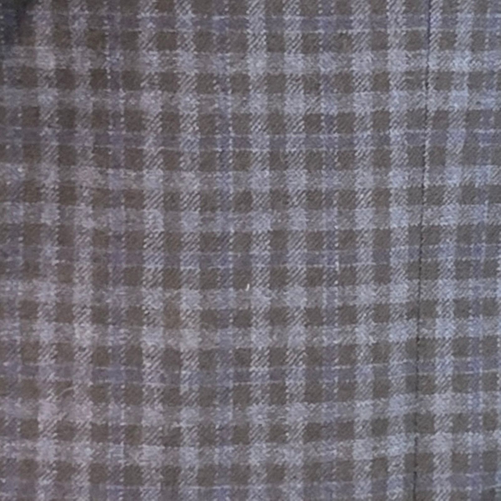 Piattelli Size 44 Navy Black Checkered Wool Single Breasted Sport Coat Size 44L - 2 Thumbnail