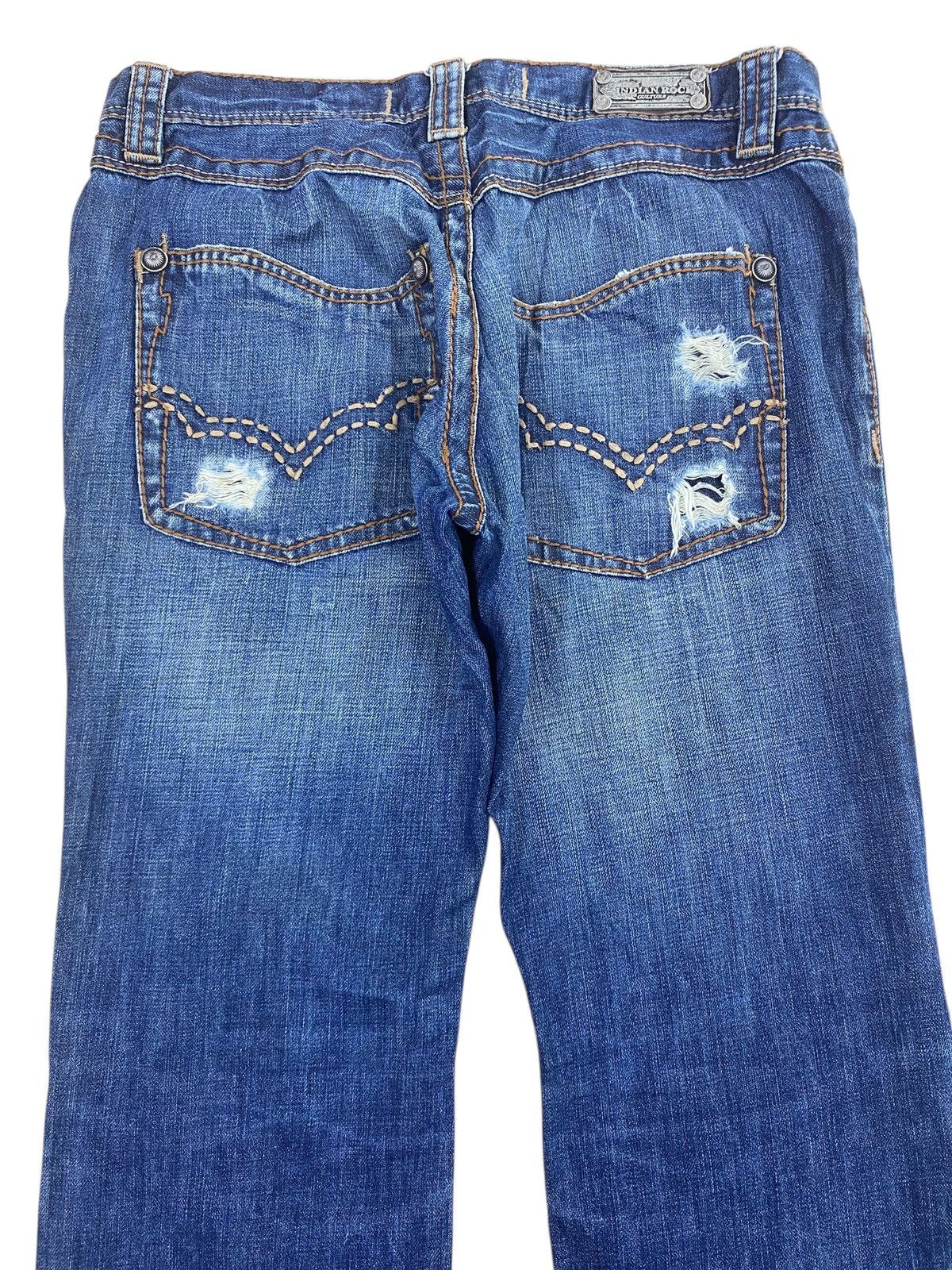 Japanese Brand Japanese Brand Distressed Faded Style Flare Jeans Size US 33 - 4 Thumbnail