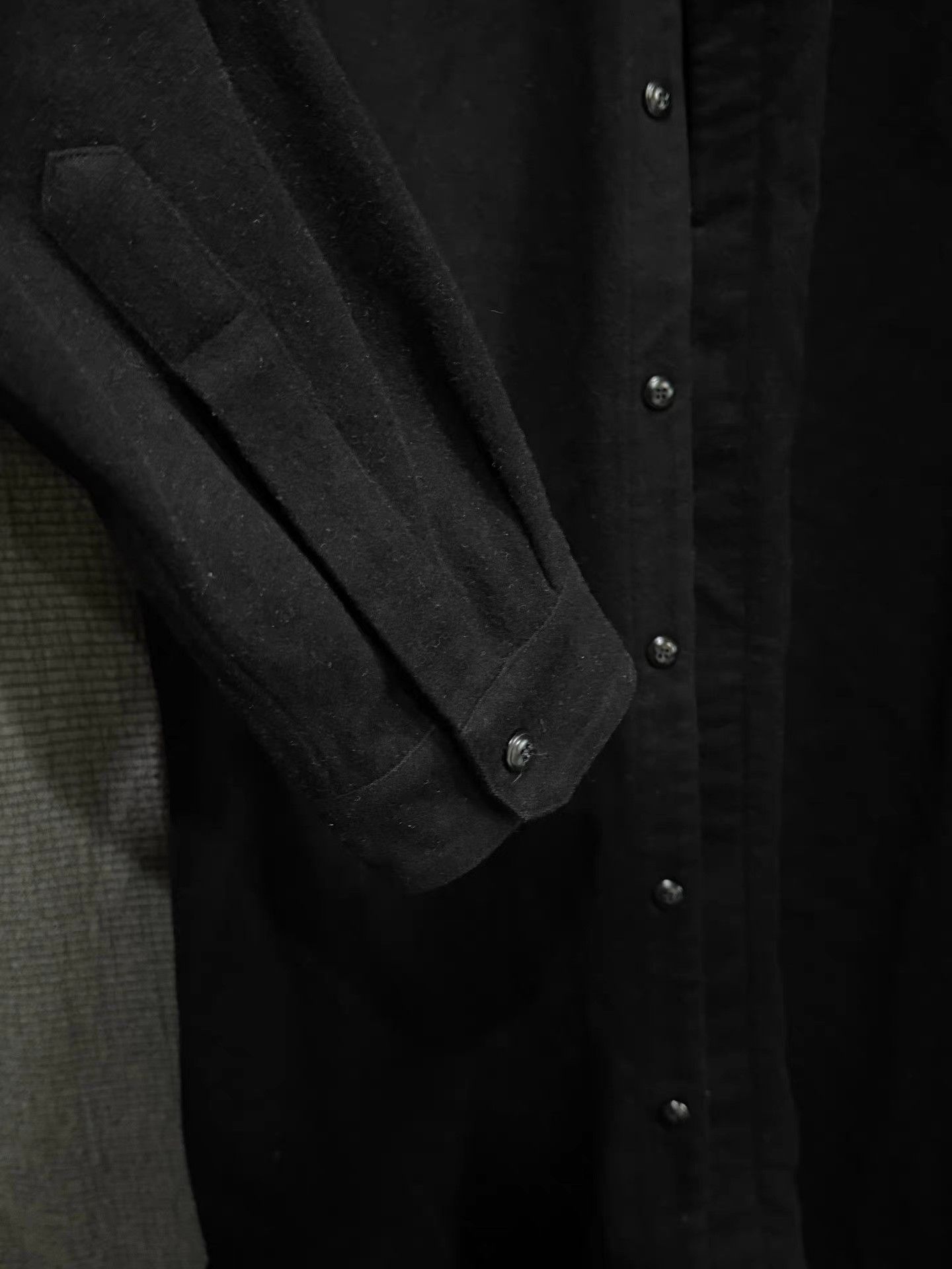 Rick Owens Rick Owens 15FW mainline wool shirt Size US L / EU 52-54 / 3 - 7 Thumbnail