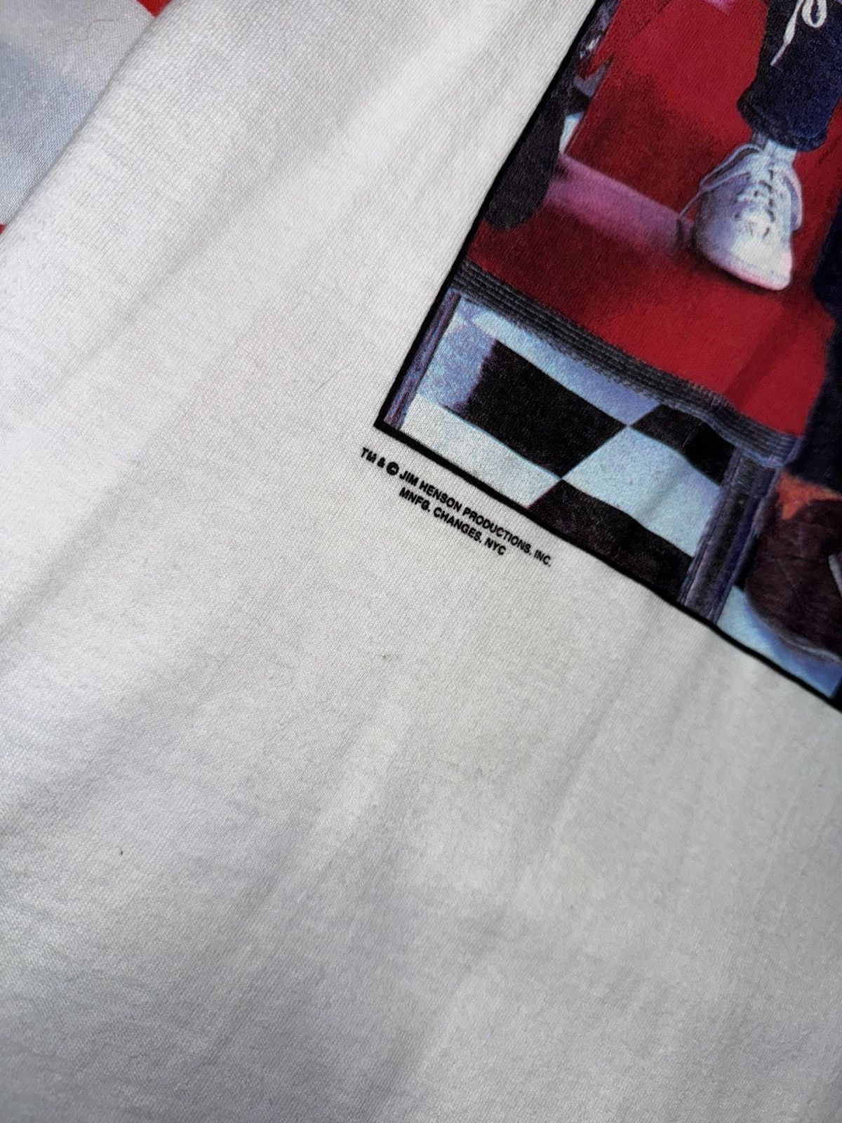Tultex NOS Vintage 90s Muppets Seinfeld Parody Frogfeld T- Shirt Size US L / EU 52-54 / 3 - 5 Thumbnail