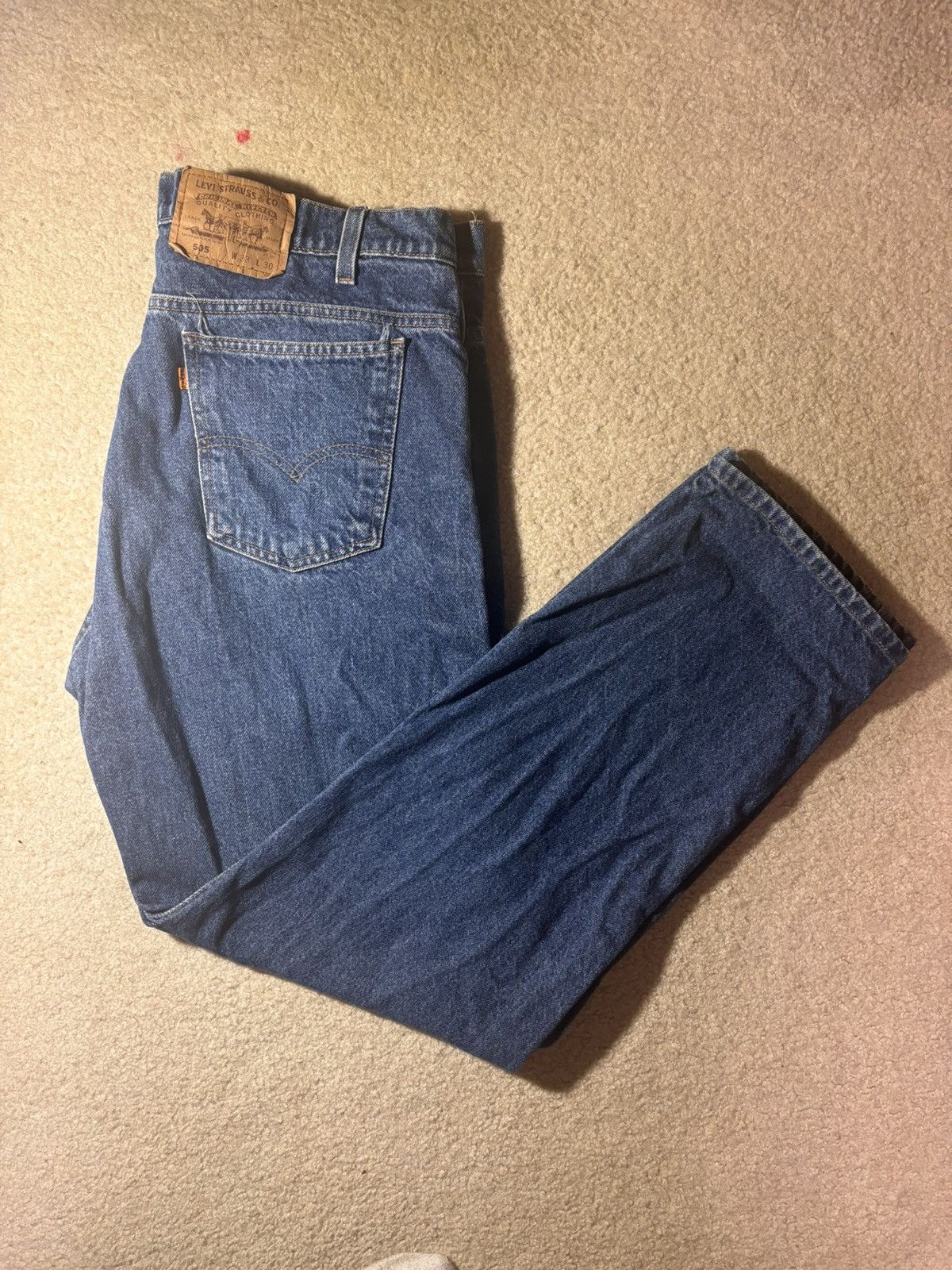 Vintage Levi’s 505 38x30 popular Orange tab