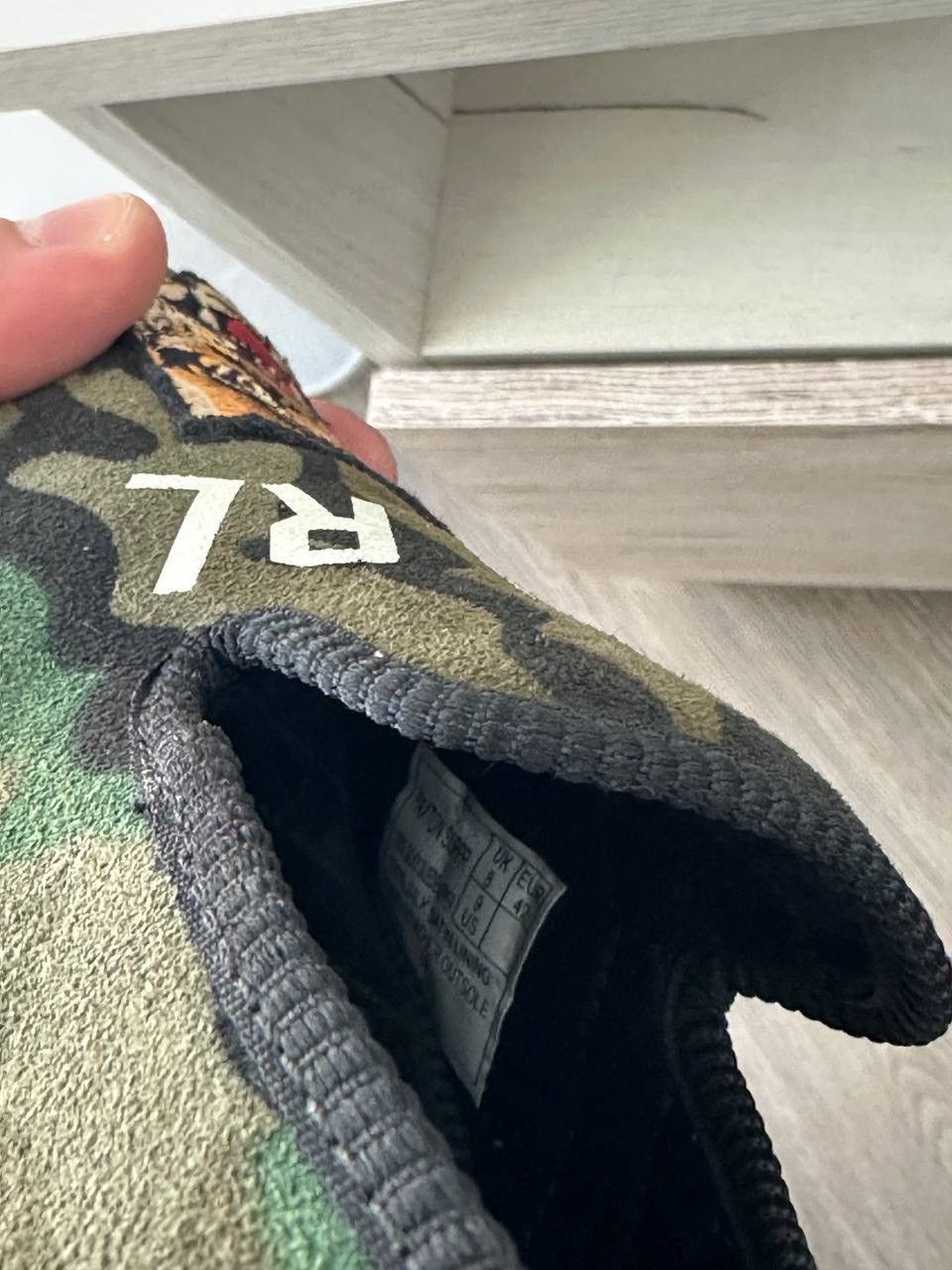 Polo Ralph Lauren × Vintage Vintage Polo Ralph Lauren Green Camo Tiger Shoes Size US 9 / EU 42 - 15 Thumbnail