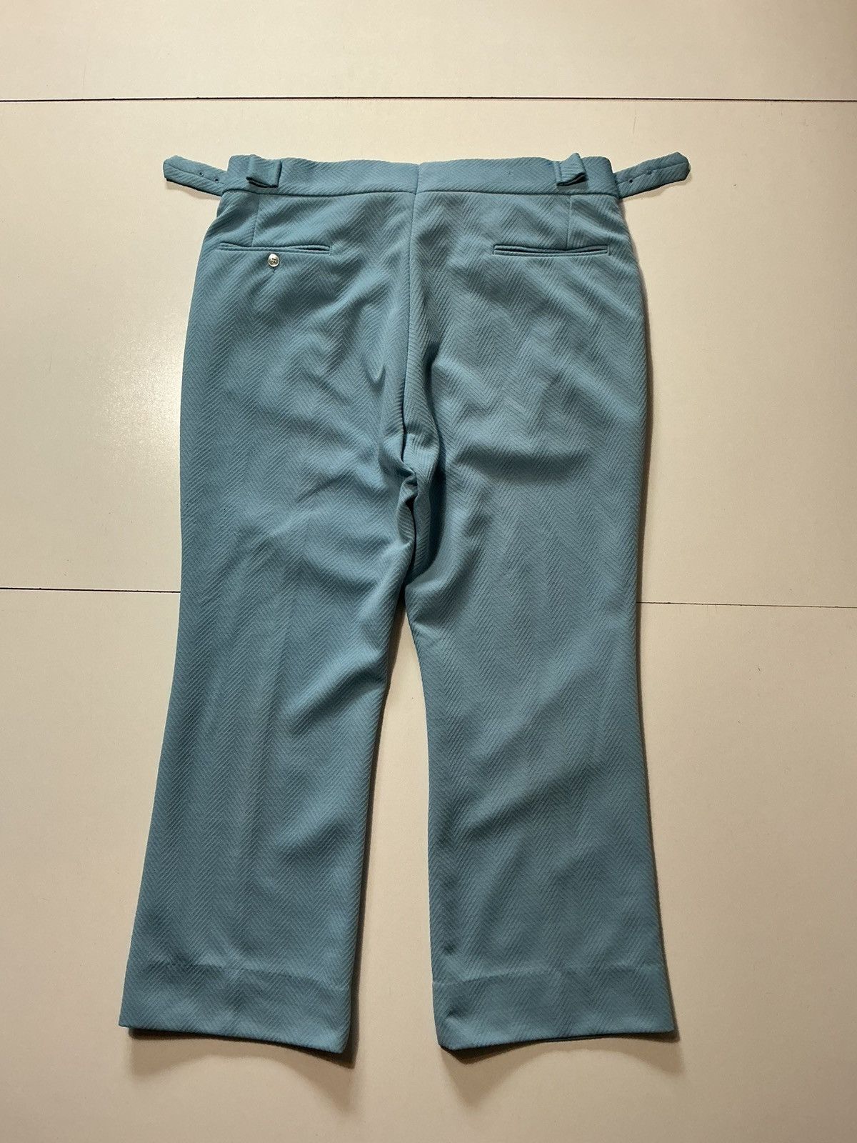 McGregor Vintage 60s 70s Mcgregor Polyester Disco Flare Dress Pants Size US 38 / EU 54 - 3 Thumbnail