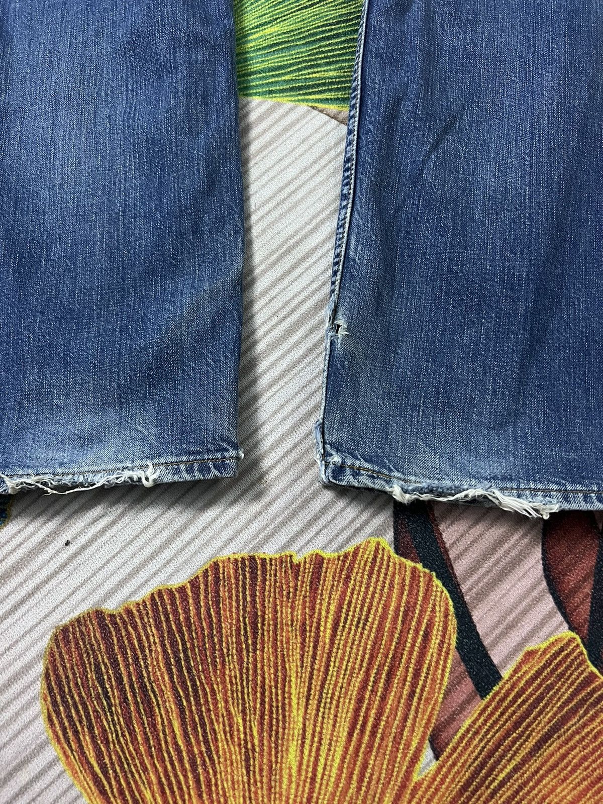 If Six Was Nine × Levi's Vintage Levis 501 Distressed Jeans Very Nice Size US 30 / EU 46 - 9 Thumbnail
