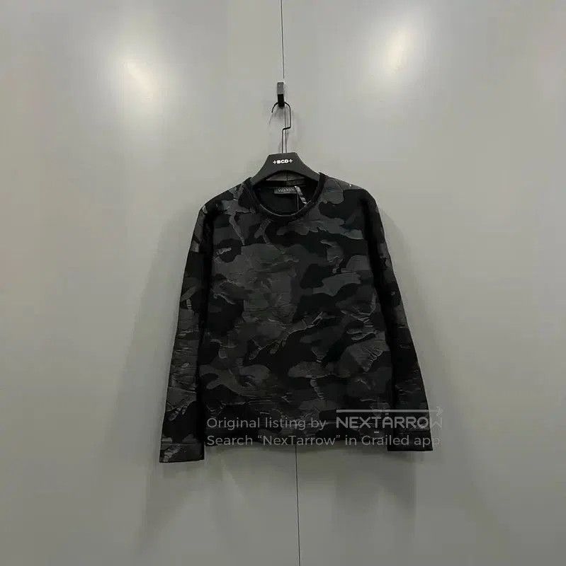 Valentino Valentino Long Sleeve Gray Cotton Sweatshirt . Size US M / EU 48-50 / 2 - 1 Thumbnail