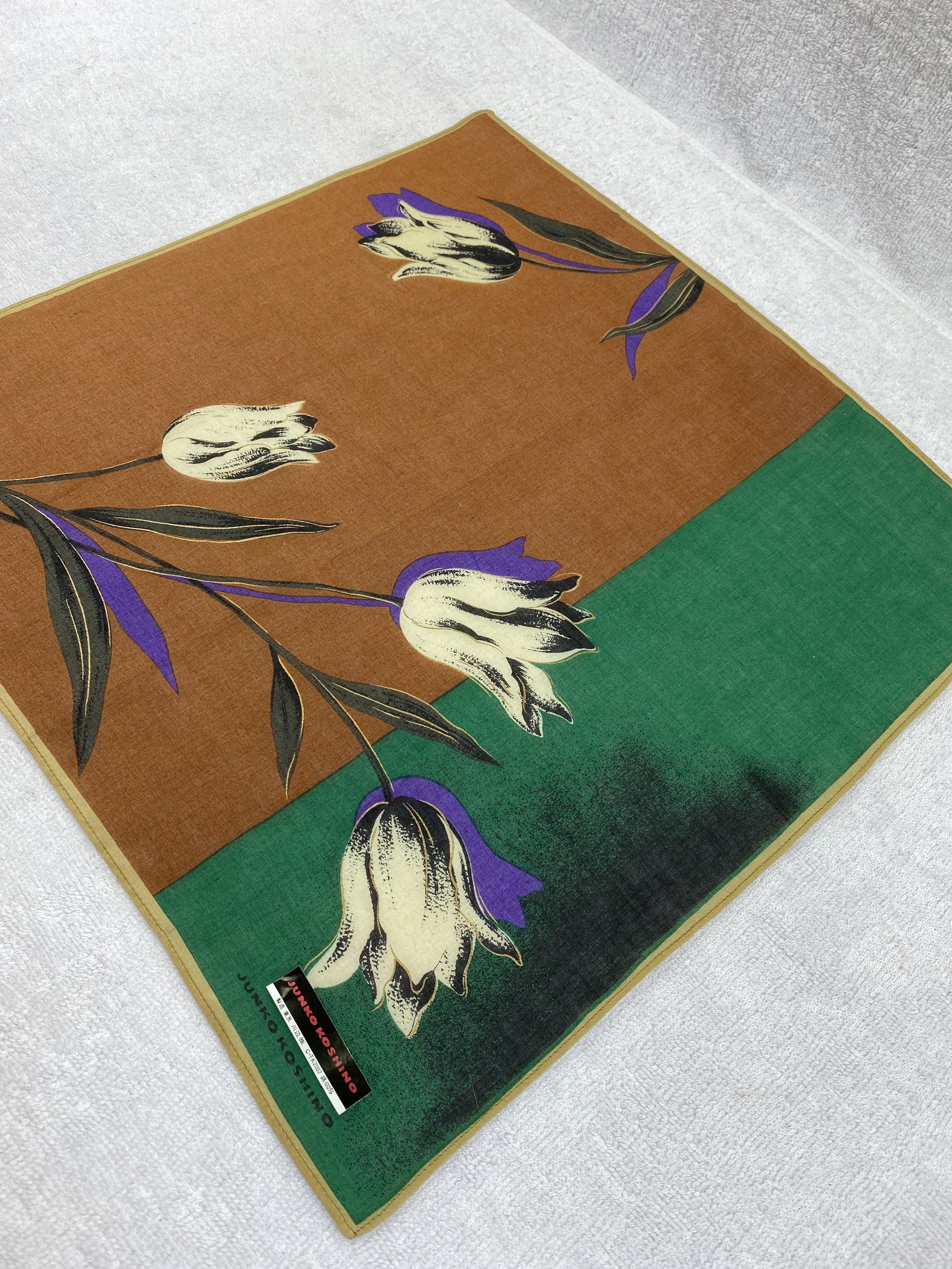 Japanese Brand × Mr. Junko × Vintage Junko Koshino Handkerchief / Bandana / Neckerchief Size ONE SIZE - 4 Thumbnail