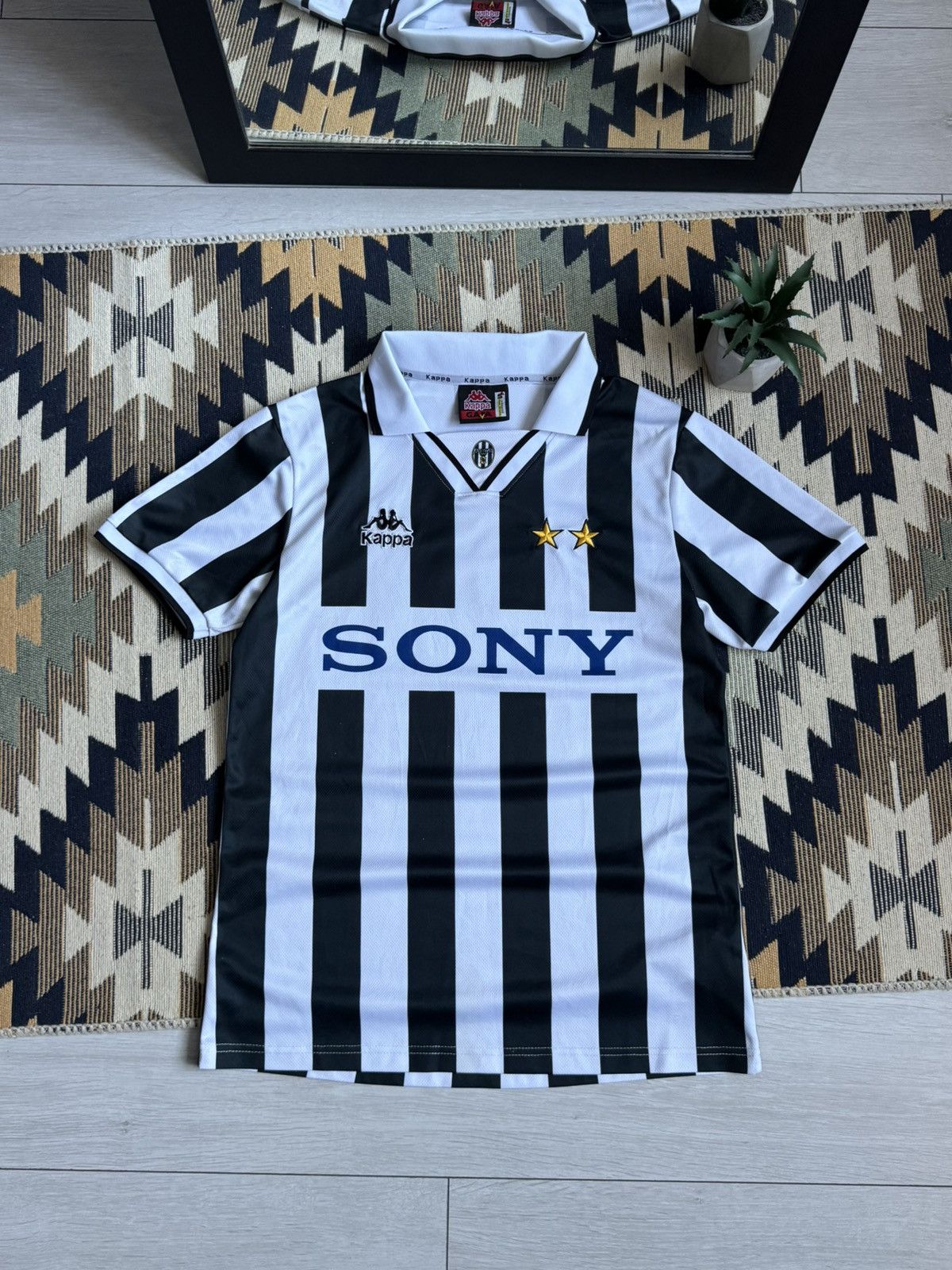 Kappa Vintage Kappa Juventus Zidane #21 Blockcore Soccer Jersey Size US S / EU 44-46 / 1 - 1 Thumbnail