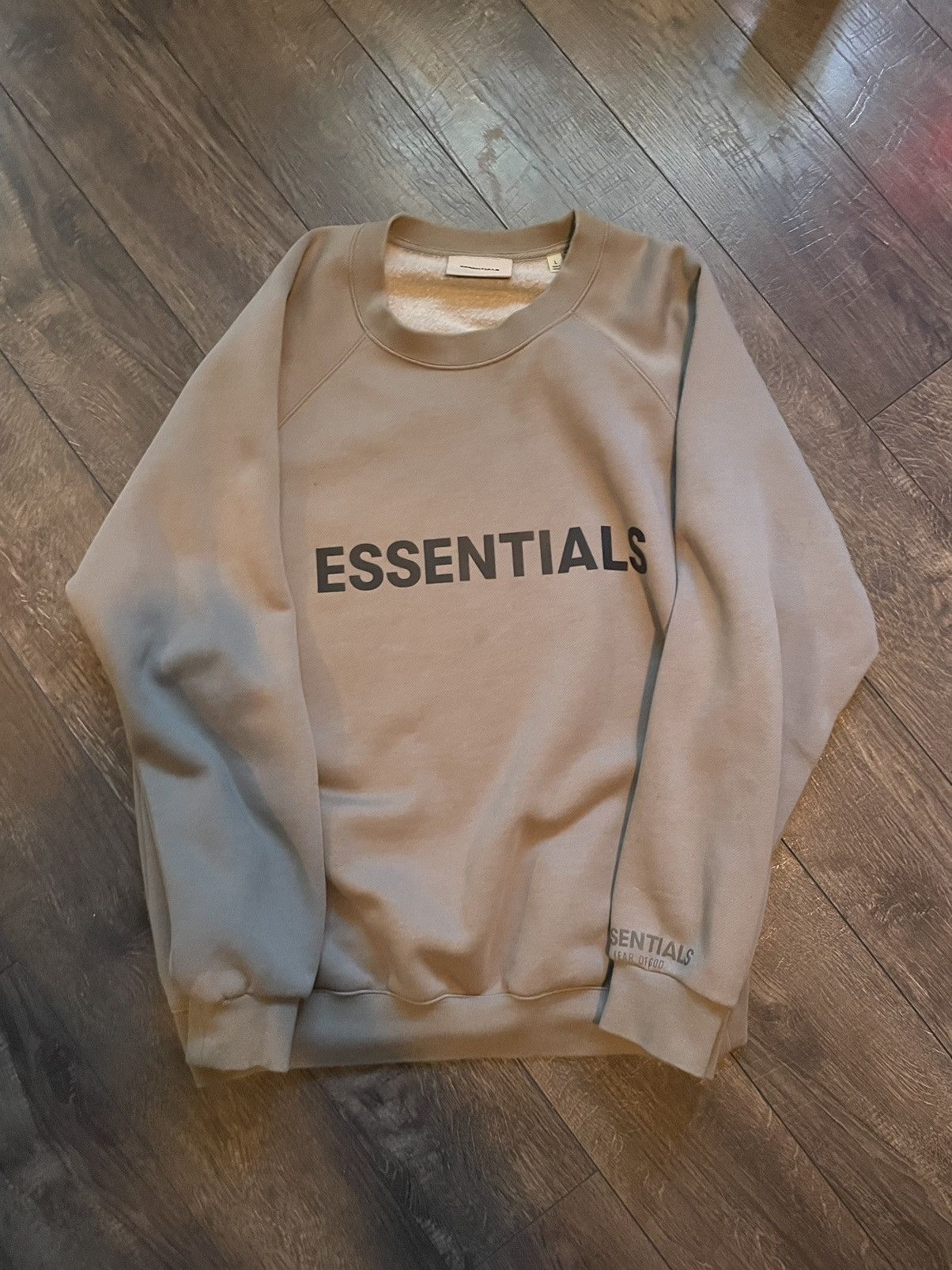Essentials × Fear of God Essentials Grey Sweatshirt Crewneck Size US L / EU 52-54 / 3 - 5 Thumbnail