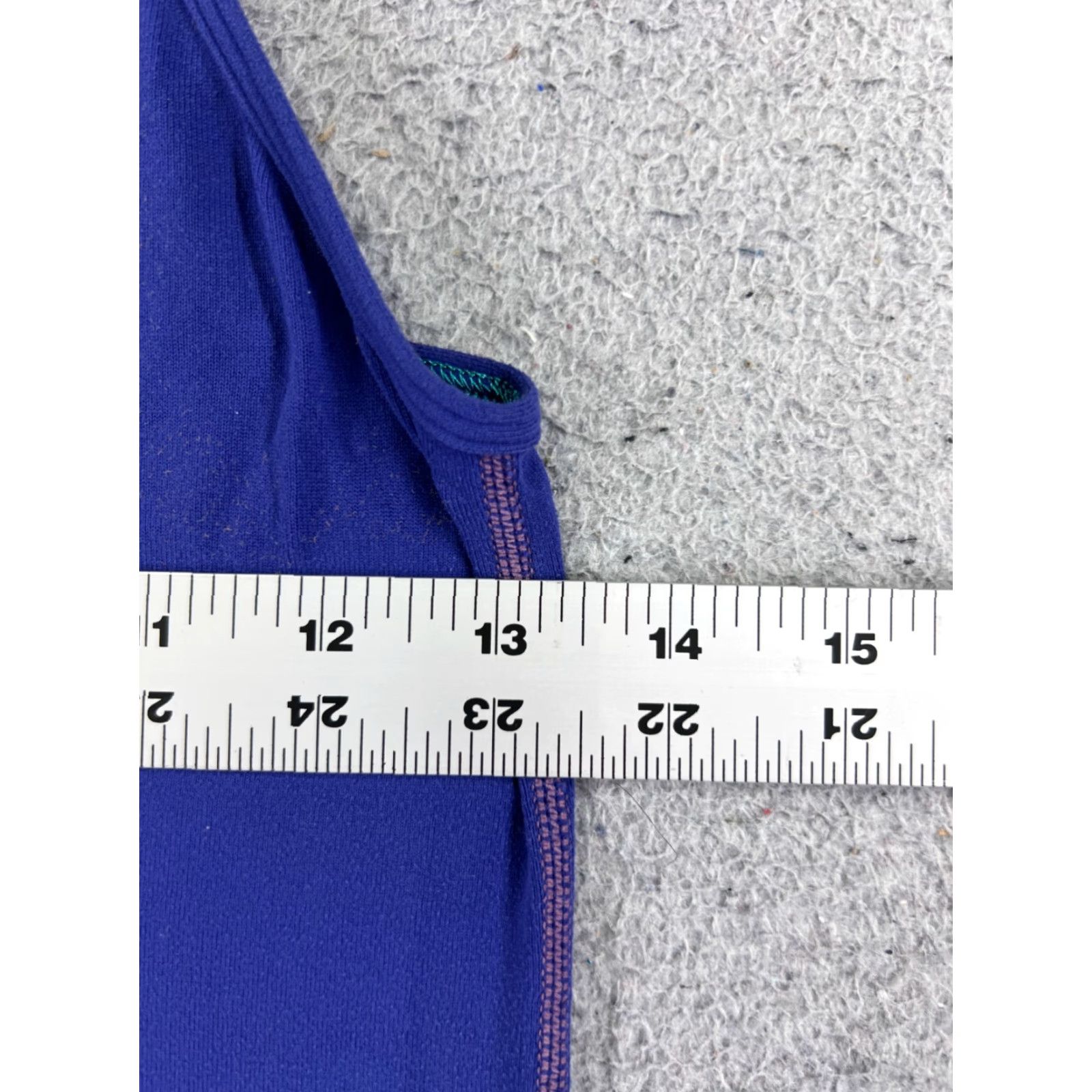 Lululemon Lululemon Shirt Women 4 Blue Cool Racerback Luon - Tank Top, Sleeveless, Jersey Knit, Regular Size 4, Casual Workwear, Activewear, 90s? Wait. Size S / US 4 / IT 40 - 7 Thumbnail