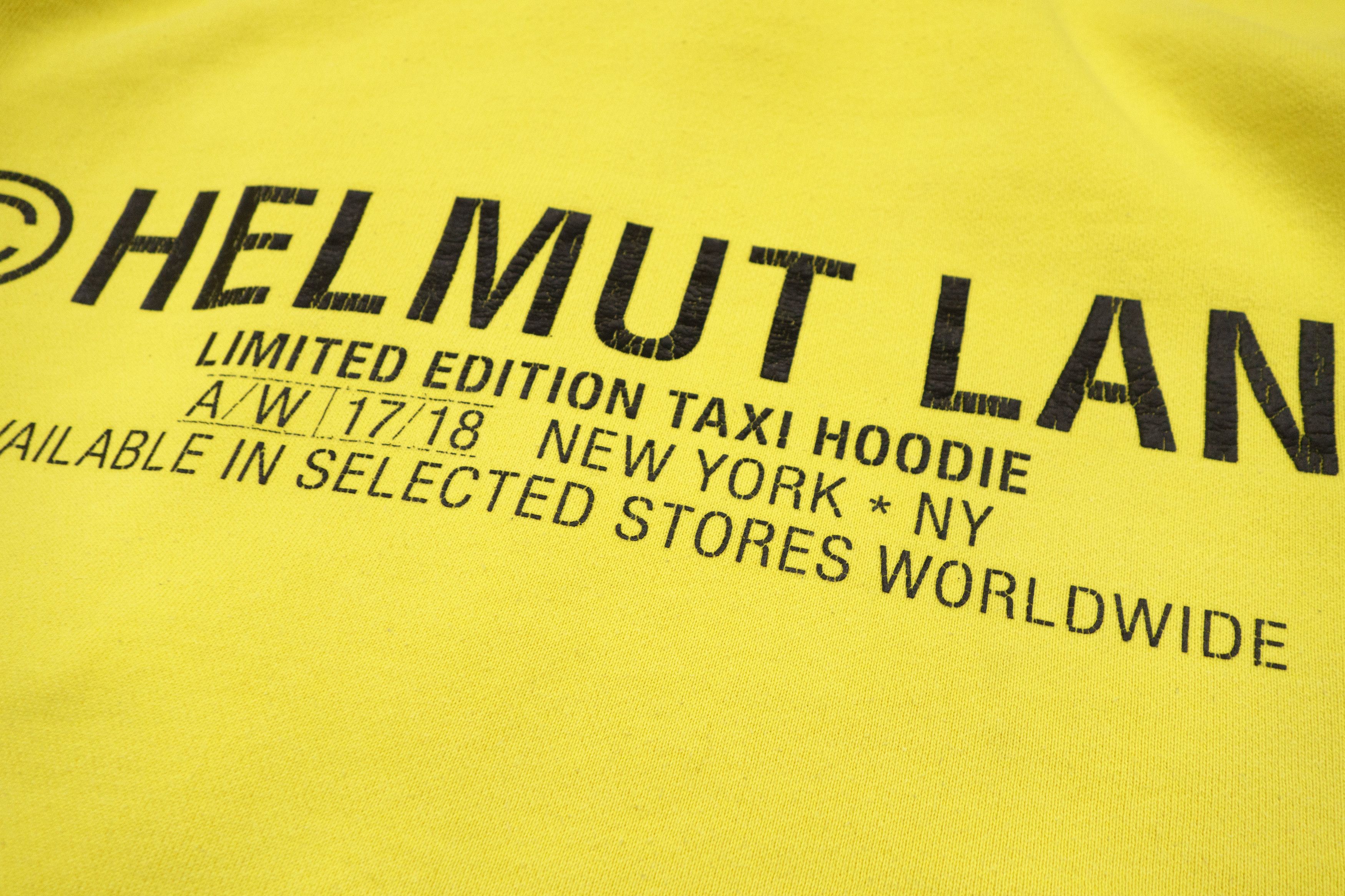 Helmut Lang Logo Taxi Hoodie Limited Edition AW 17/18 Size US XS / EU 42 / 0 - 7 Thumbnail