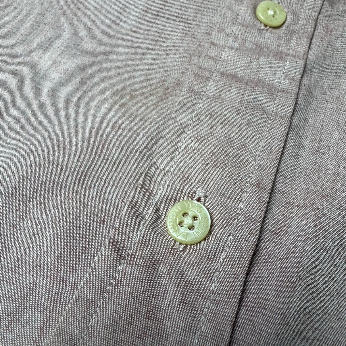 Vintage × Yves Saint Laurent Yves Saint Laurent Shirt Vintage Size US L / EU 52-54 / 3 - 10 Thumbnail