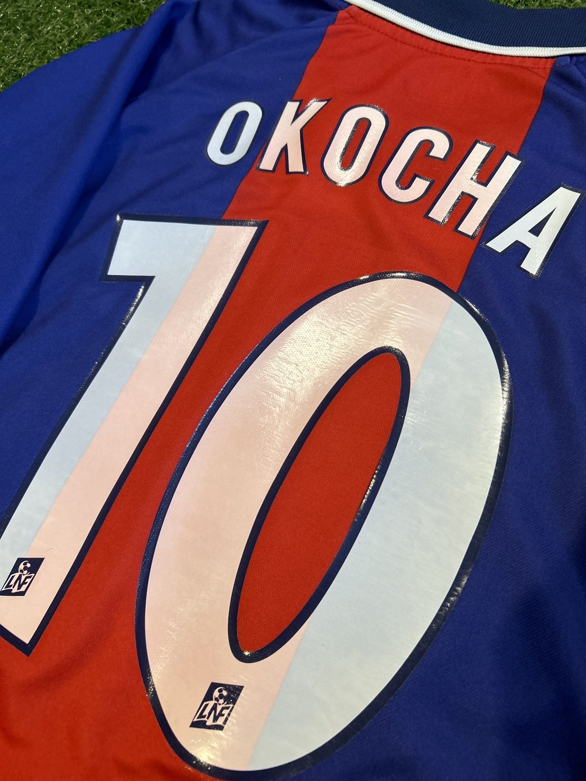 Nike × Vintage 00/01 Paris Saint Germain Okocha Home Shirt Size US L / EU 52-54 / 3 - 9 Thumbnail