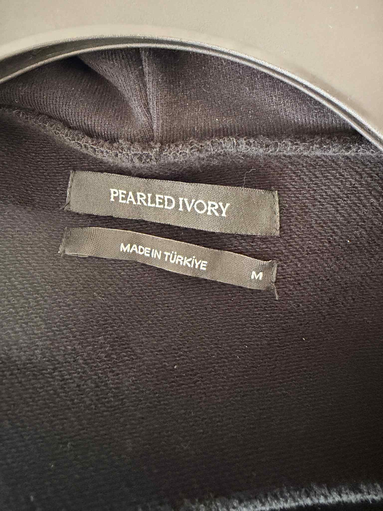 Pearled Ivory Pearled Ivory fitted zip hoodie Size US M / EU 48-50 / 2 - 3 Thumbnail