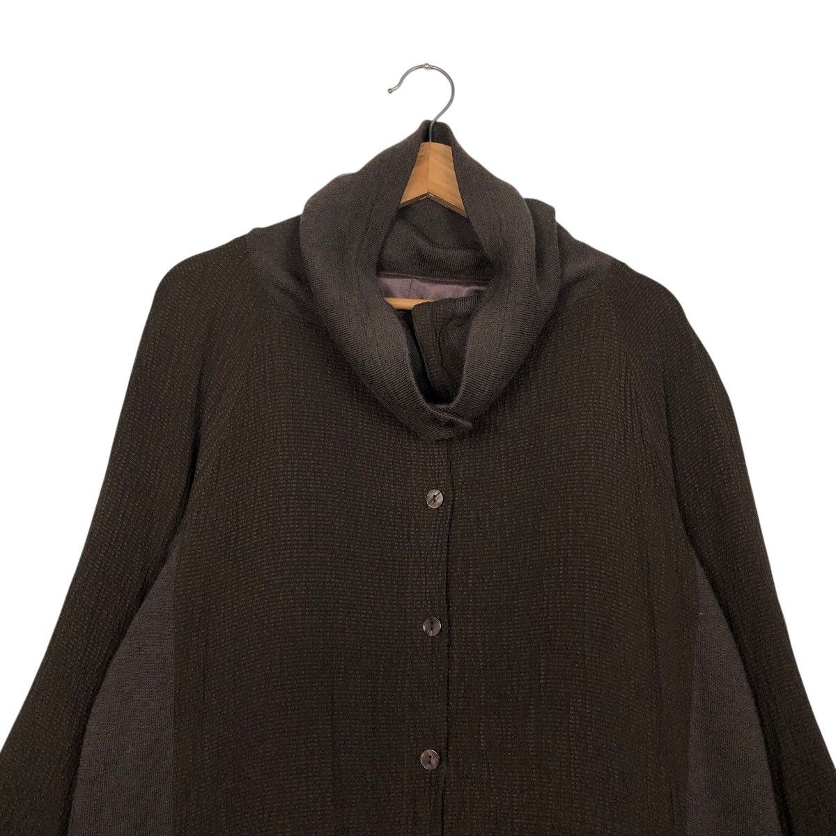 Japanese Brand 📌Oversize Long Jacket Pleated Design Unbranded Issey Miyake Size M / US 6-8 / IT 42-44 - 4 Thumbnail