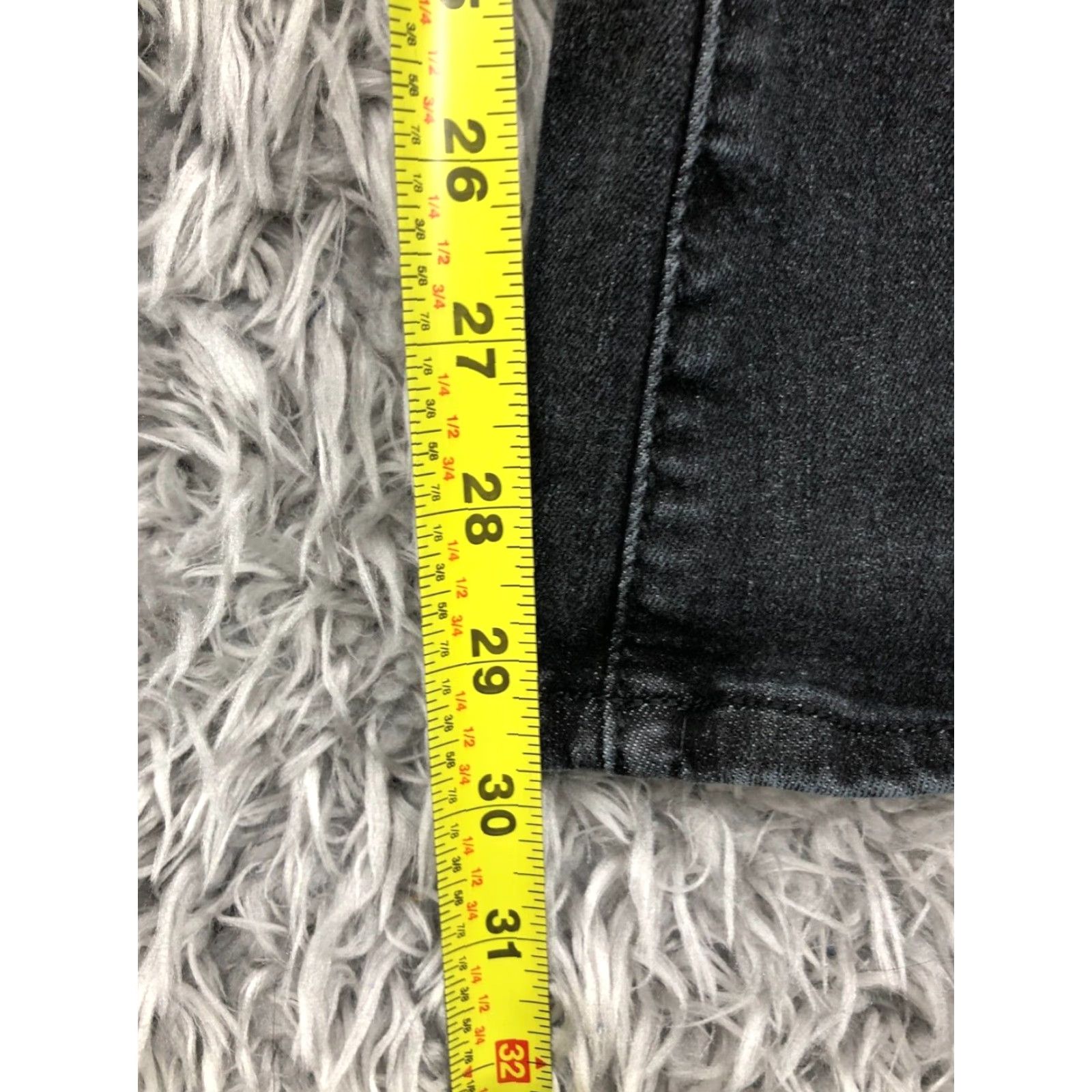 Market Thread Market Bootcut Jeans Size 13 Juniors Womens Dark Wash Black Jeans Casual Regular 5-Pocket Denim N/A Mens Womens Boys Girls Size 34" / US 12 / IT 48 - 3 Thumbnail