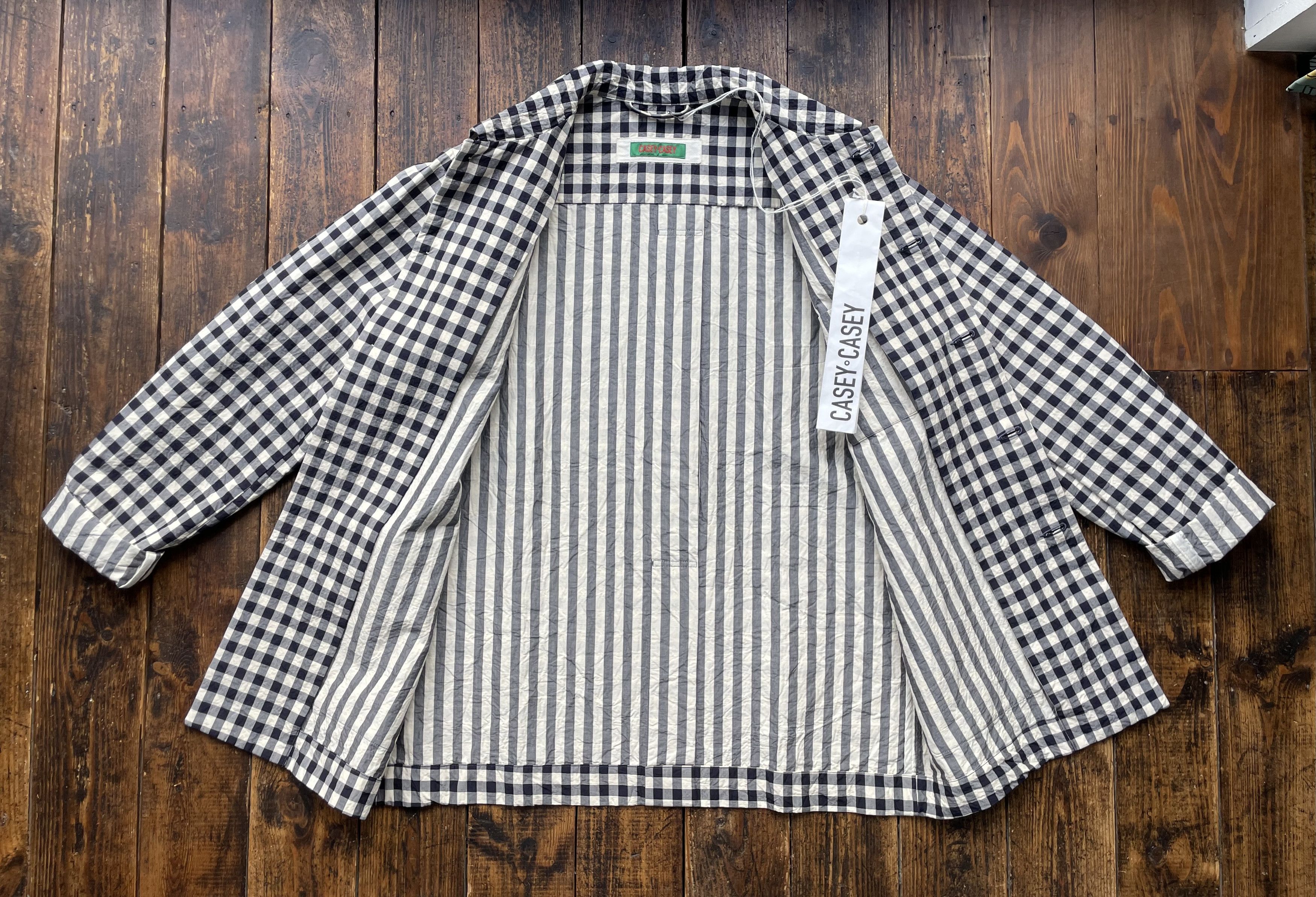 Casey Casey Casey Casey Rivoli Jacket Double Check | Grailed