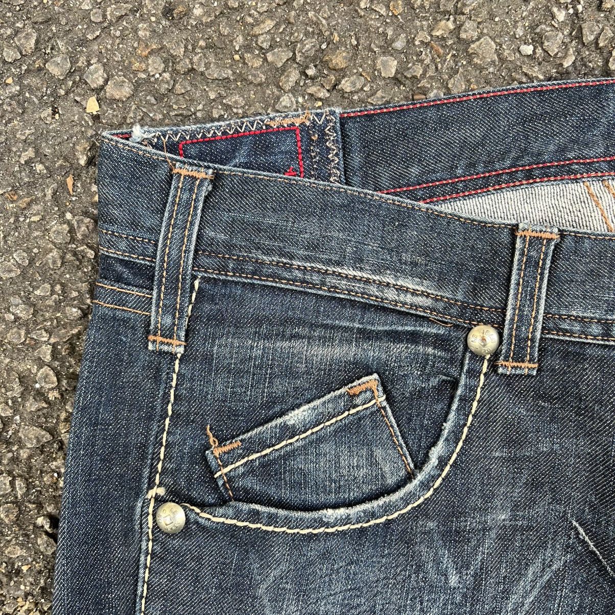 Marithe + Francois Girbaud Flared Vintage MFG Marithe Francois Girbaud Denim Jeans Size US 30 / EU 46 - 4 Thumbnail