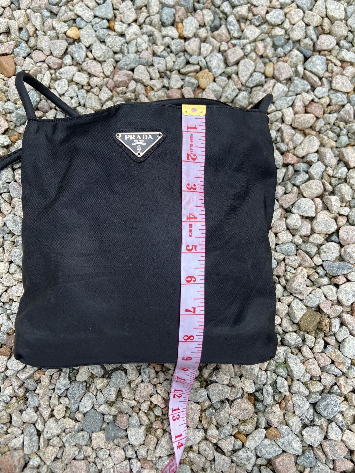 Prada Prada mini Tessuto City black in synthetic Size ONE SIZE - 11 Thumbnail