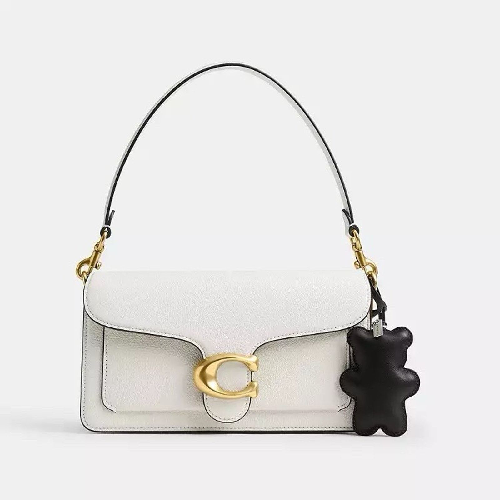 Coach NWT coach Bear Puffy Bag Charm Leather CCX43 black Size ONE SIZE - 5 Thumbnail