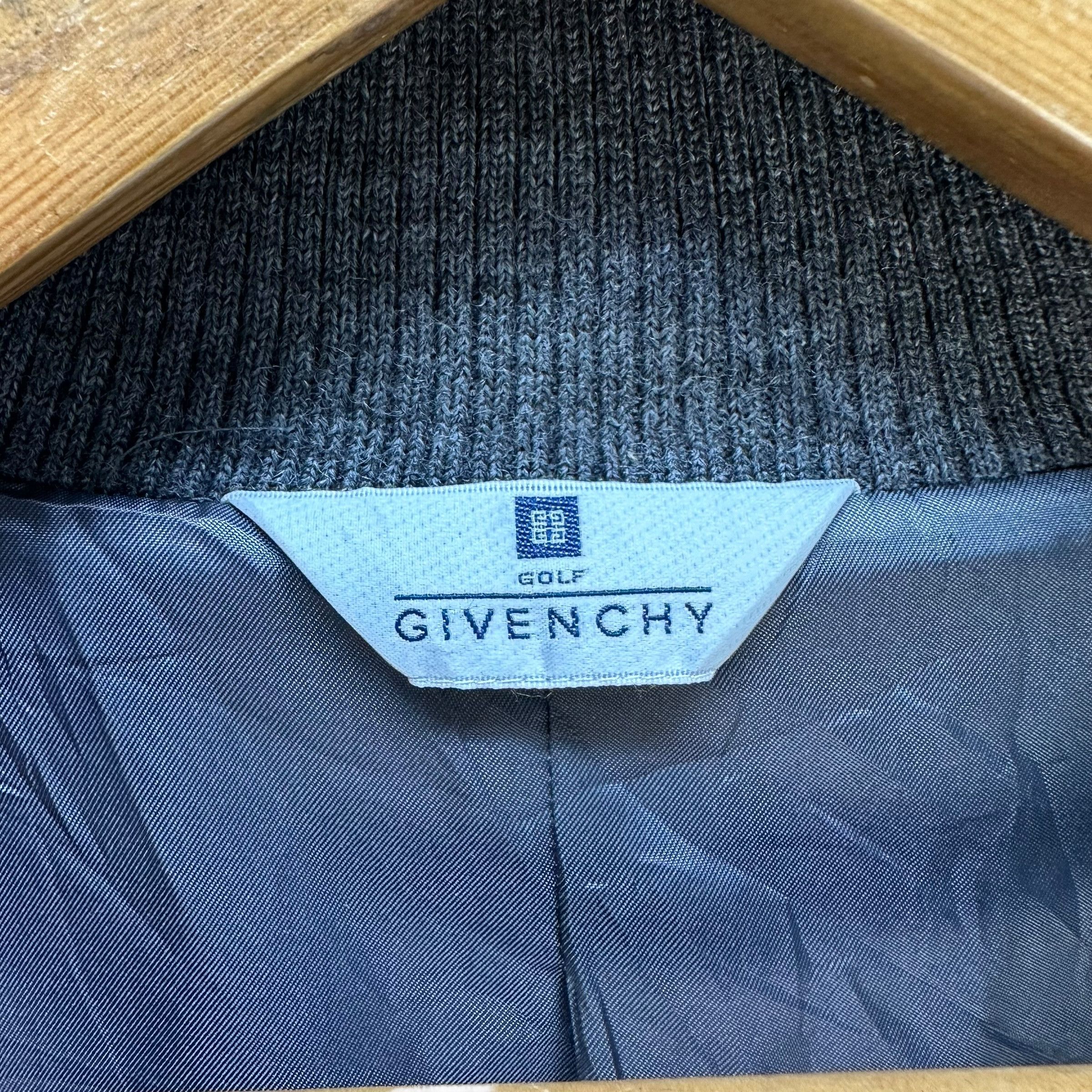 Givenchy GIVENCHY GOLF Fleece Sweater Bomber Jacket #A47-1091 Size US XL / EU 56 / 4 - 9 Thumbnail