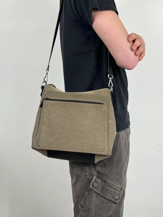 Gucci Gucci Beige Canvas Messenger Bag Size ONE SIZE - 2 Thumbnail