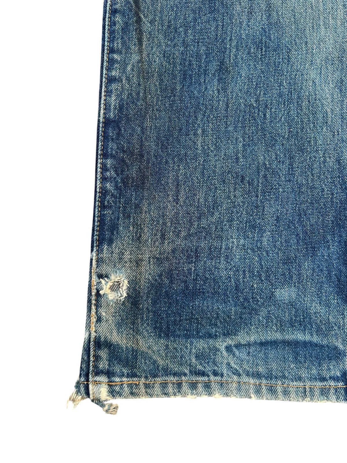 Kapital Vintage Levis 501XX big E Selvedge Distressed Repair Denim Size US 29 - 8 Thumbnail