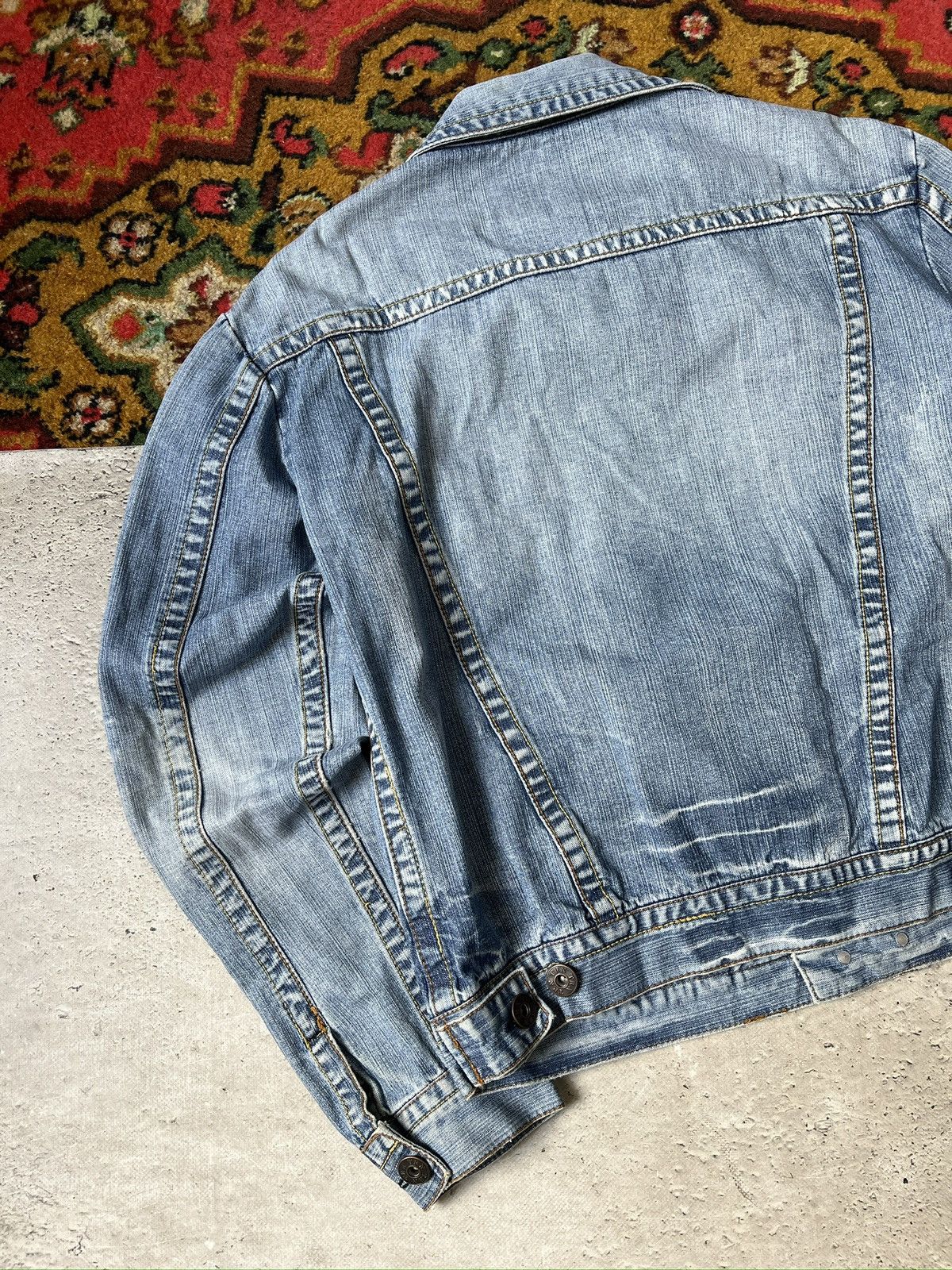 Diesel Racing style washed diesel japanese trucker jacket hype Size US L / EU 52-54 / 3 - 7 Thumbnail