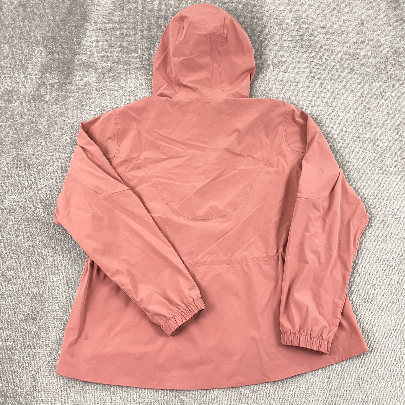 Lululemon Lululemon Jacket Women Size 12 Brier Rose Packable Water Repellent Hooded Full Zip Size XL / US 12-14 / IT 48-50 - 3 Thumbnail