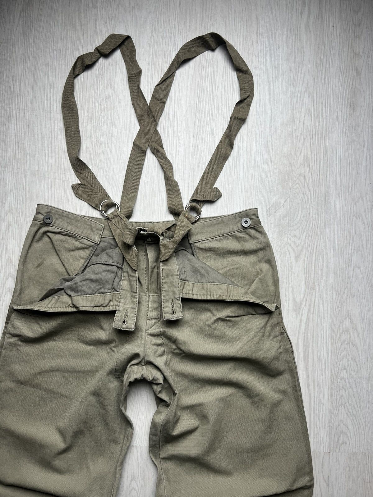 Maison MIHARA YASUHIRO Early Collection Mihara Yasuhiro Suspender Military Pants Size US 32 / EU 48 - 4 Thumbnail