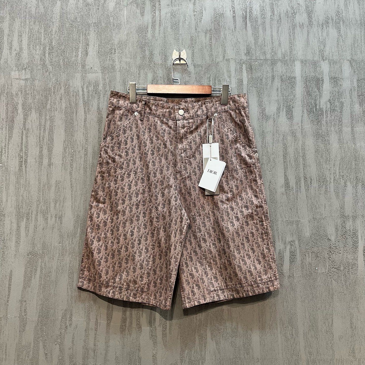 Dior Dior Oblique Utility Shorts Size 30 Size US 30 / EU 46 - 1 Thumbnail