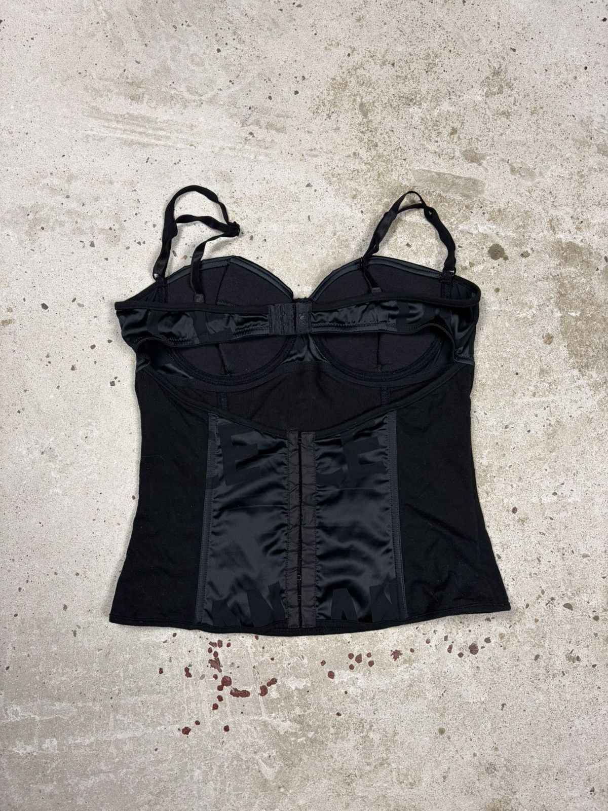 Dolce & Gabbana Vintage Dolce & Gabbana Underwear Black Corset Bustier Size M / US 6-8 / IT 42-44 - 2 Thumbnail