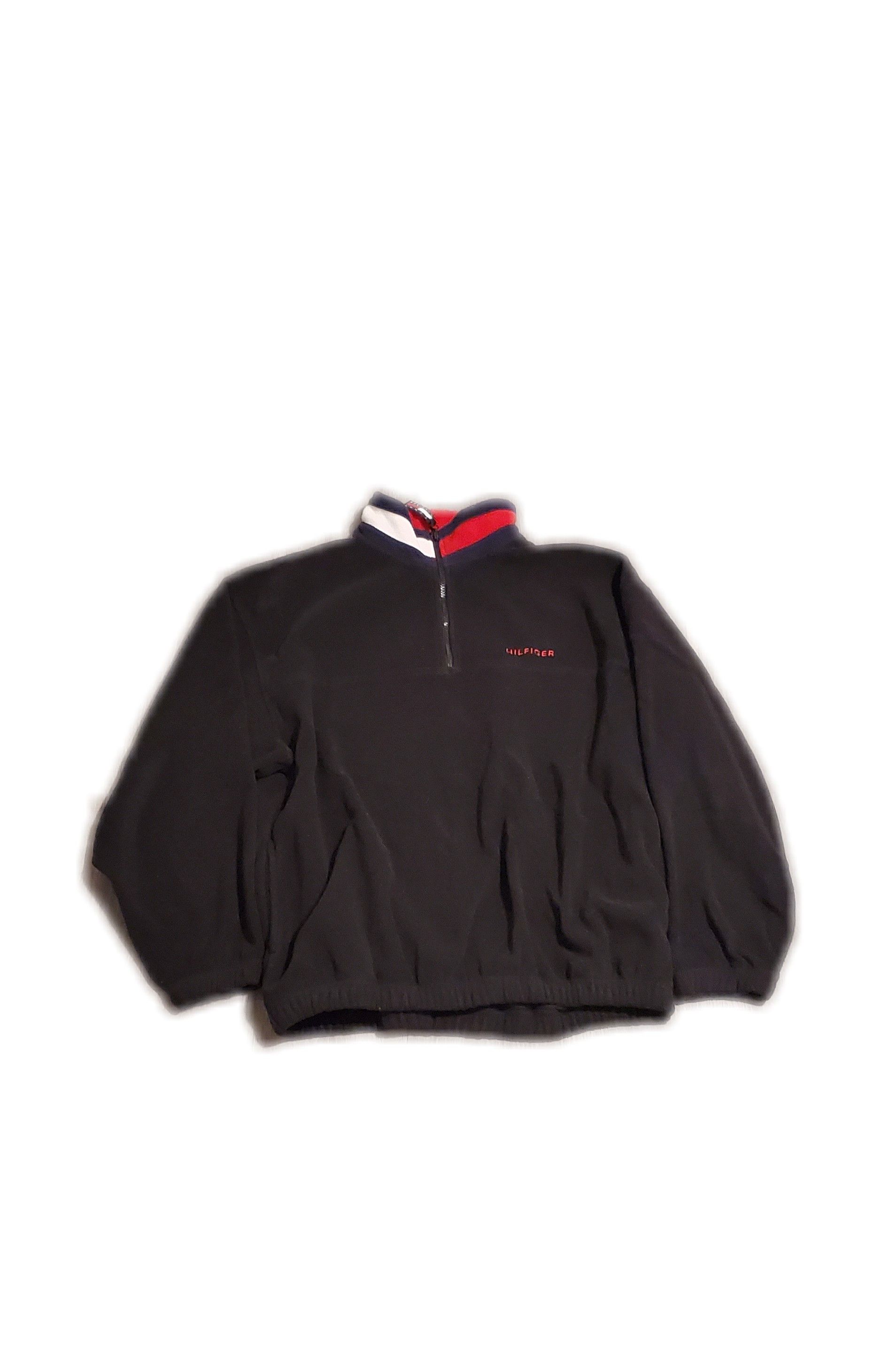 90s Tommy Hilfiger Flag Fleece Jacket
