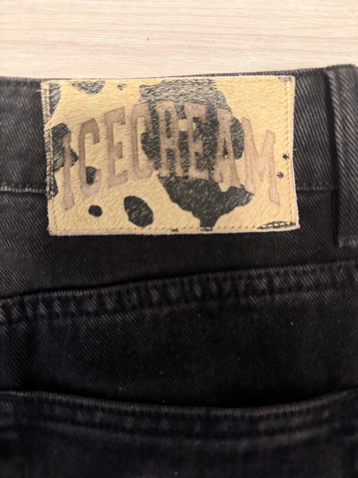 Icecream ICECREAM Graphic Pocket Black Denim Size US 34 / EU 50 - 7 Thumbnail