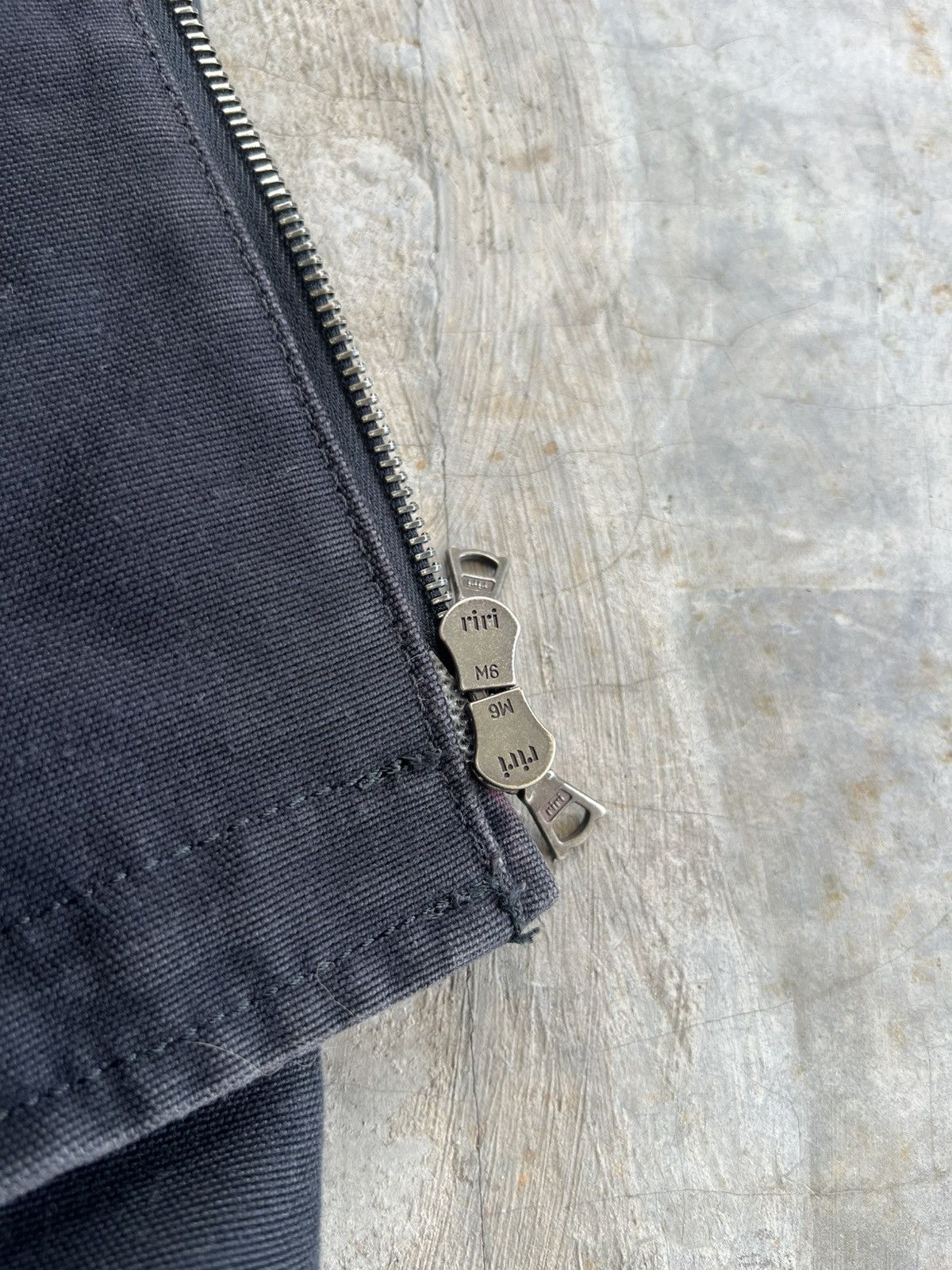 The Viridi-anne Archival The Viridi-anne Faded Black Cotton Moto Jacket Size US S / EU 44-46 / 1 - 11 Thumbnail