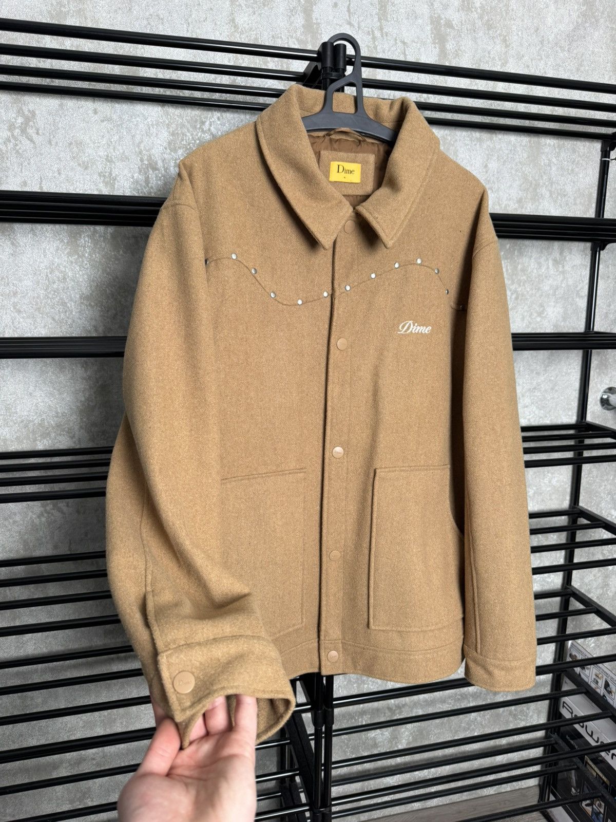 Dime Dime Wool Bomber Size US XL / EU 56 / 4 - 3 Thumbnail