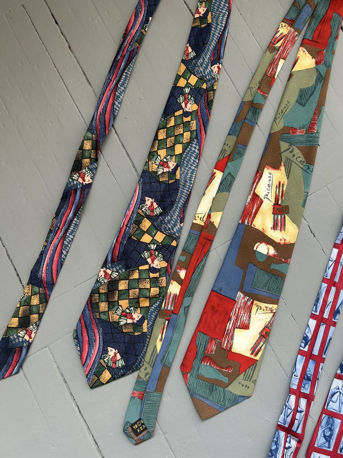 Other Picasso silk tie 3 pieces Size ONE SIZE - 4 Thumbnail