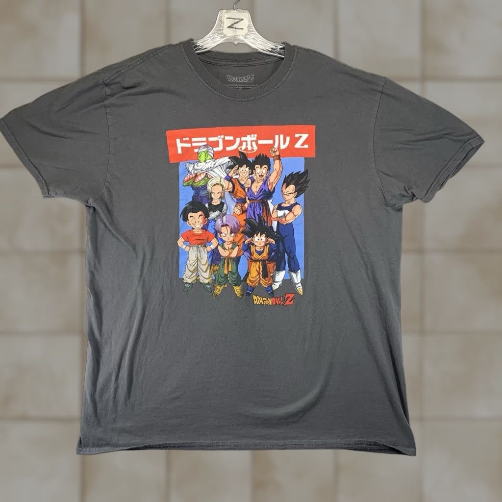 Vintage VINTAGE Dragon Ball Z T-Shirt Unisex Adults 2XL Graphic Tee Short Sleeve Gray Anime 2020s Size US XXL / EU 58 / 5 - 1 Thumbnail