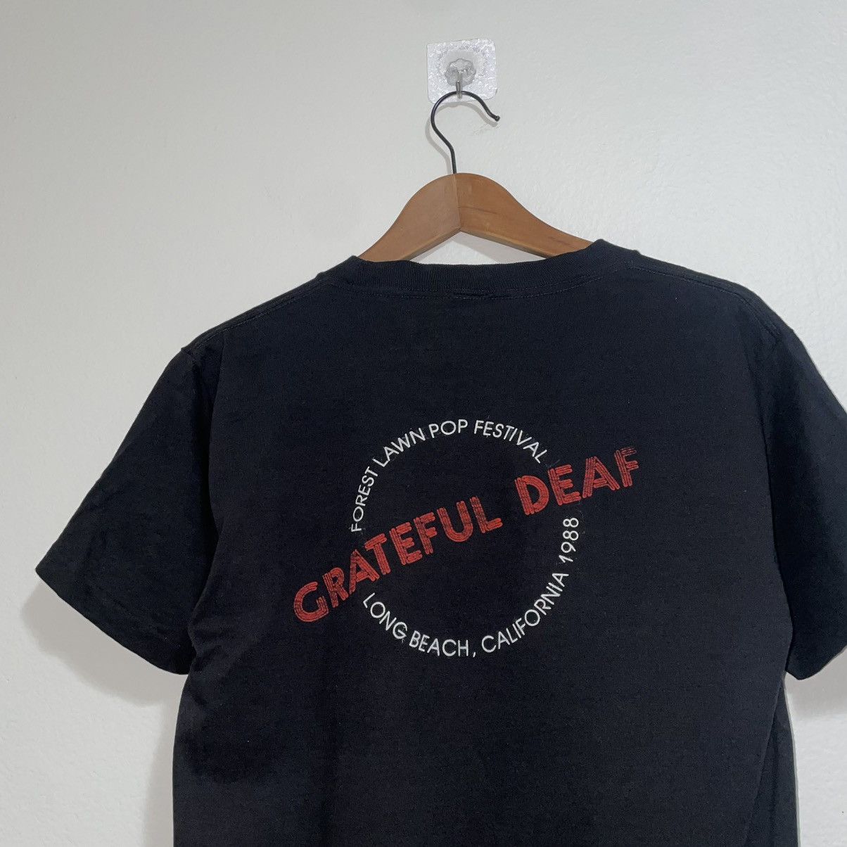 Band Tees × Vintage Vintage grateful deaf 80s t-shirt Size US M / EU 48-50 / 2 - 4 Thumbnail