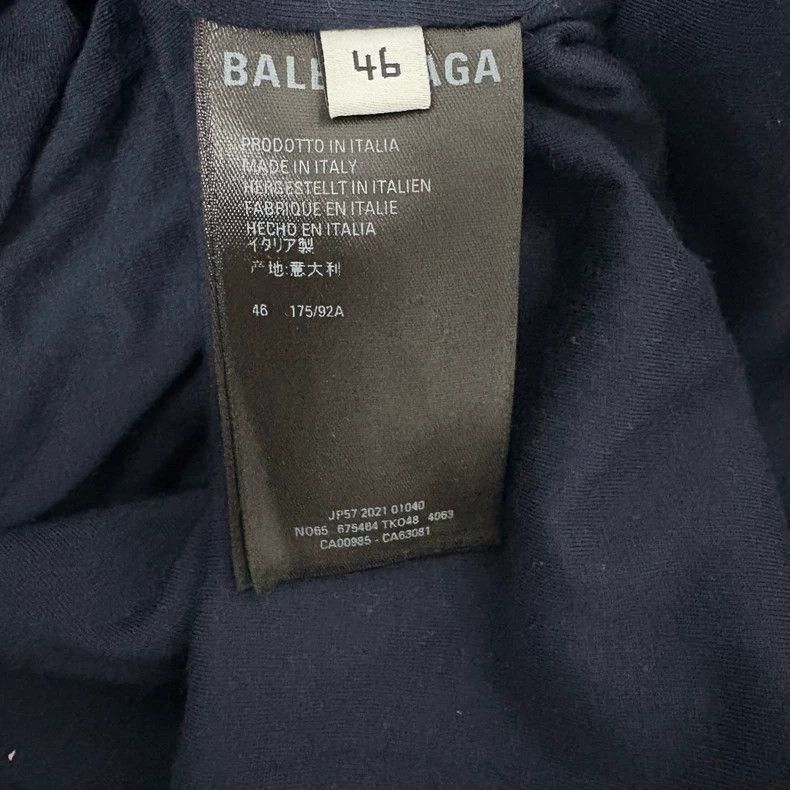 Balenciaga Balenciaga Sportyb embroidery color matching blue-green re Size US S / EU 44-46 / 1 - 4 Thumbnail