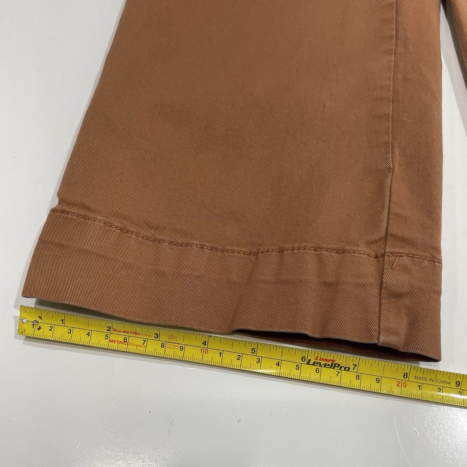 Marine Layer Marine Layer Pants Women's Size 4 (25”) Brown Bridget Wide Size 27" / US 4 / IT 40 - 2 Thumbnail