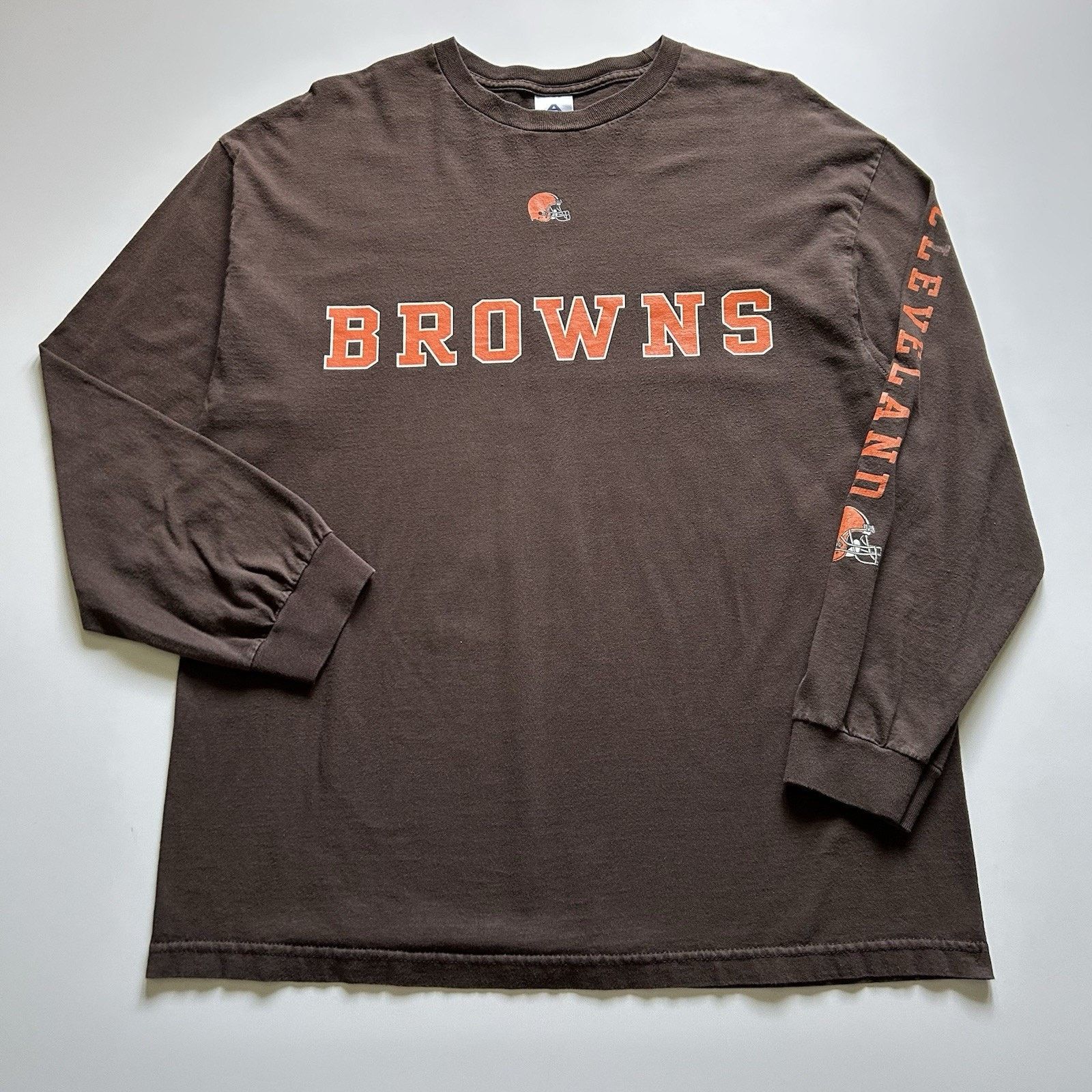 NFL Vintage Y2K Cleveland Browns NFL T-Shirt Long Sleeve XL Rare Size US XL / EU 56 / 4 - 1 Thumbnail