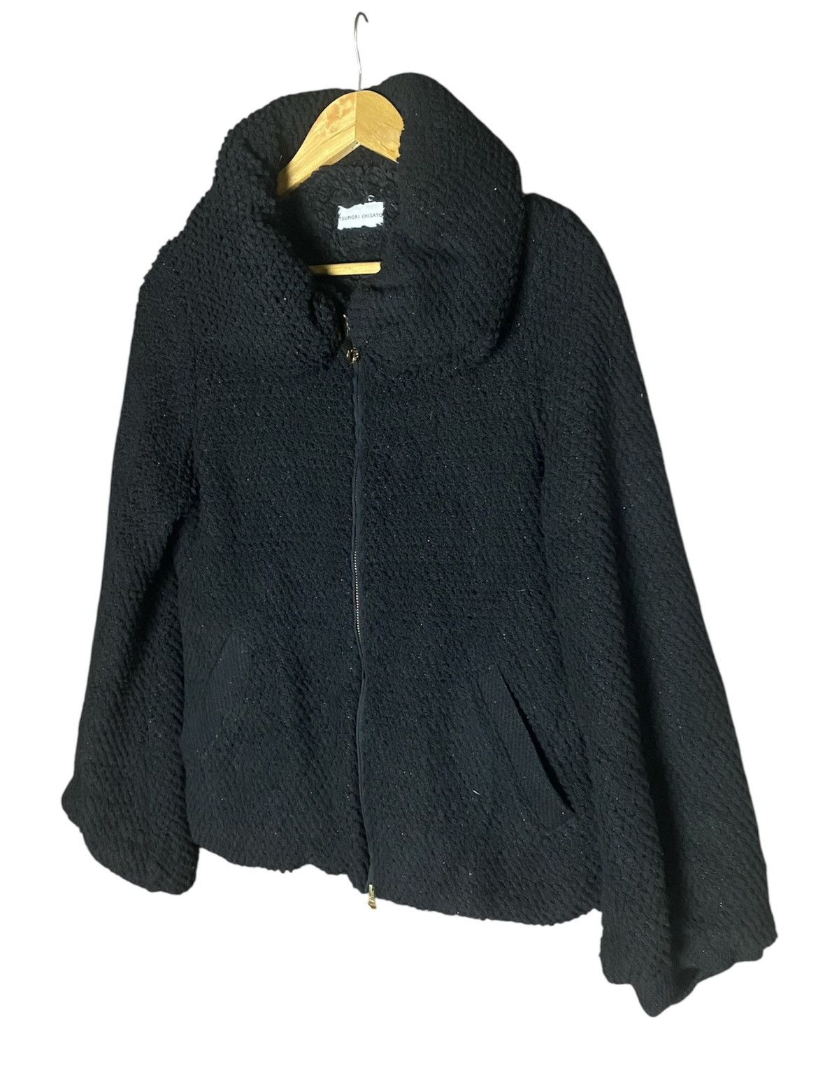 Issey Miyake Tsumori Chisato Issey Miyake Faux Furry Zipper Jacket Size US M / EU 48-50 / 2 - 3 Thumbnail