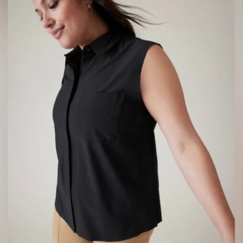 Athleta Athleta Womens Everlasting Button Tank Sz 2X Stretch Active Size XXL / US 16-18 / IT 52-54 - 1 Thumbnail